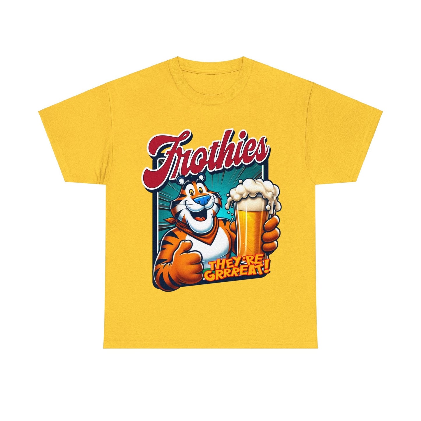 Frothies Theyre Great Graphic Tee Graphic Tees Australia Graphic T-Shirt Australia -  Cool Graphic T-Shirts Online -  Frothies Theyre Great T-Shirt | Frothies T-Shirt Australia