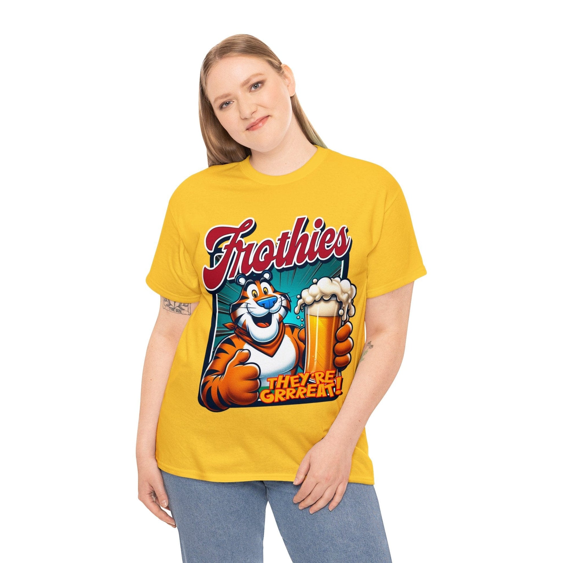 Frothies Theyre Great Graphic Tee Graphic Tees Australia Graphic T-Shirt Australia -  Cool Graphic T-Shirts Online -  Frothies Theyre Great T-Shirt | Frothies T-Shirt Australia