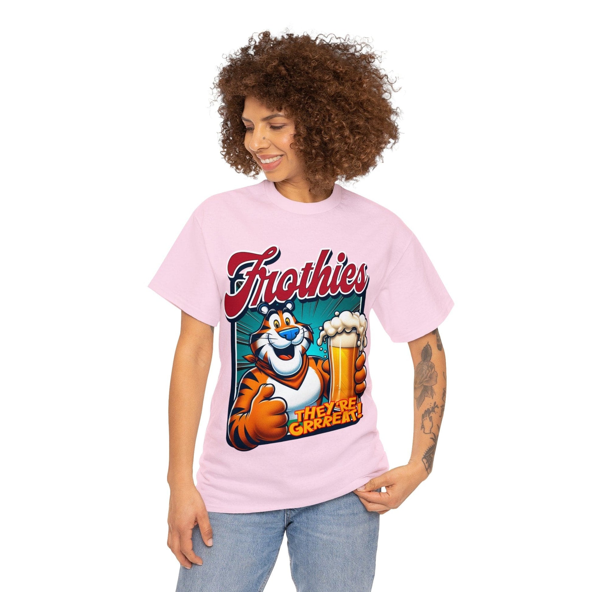 Frothies Theyre Great Graphic Tee Graphic Tees Australia Graphic T-Shirt Australia -  Cool Graphic T-Shirts Online -  Frothies Theyre Great T-Shirt | Frothies T-Shirt Australia