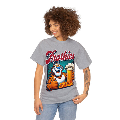 Frothies Theyre Great Graphic Tee Graphic Tees Australia Graphic T-Shirt Australia -  Cool Graphic T-Shirts Online -  Frothies Theyre Great T-Shirt | Frothies T-Shirt Australia