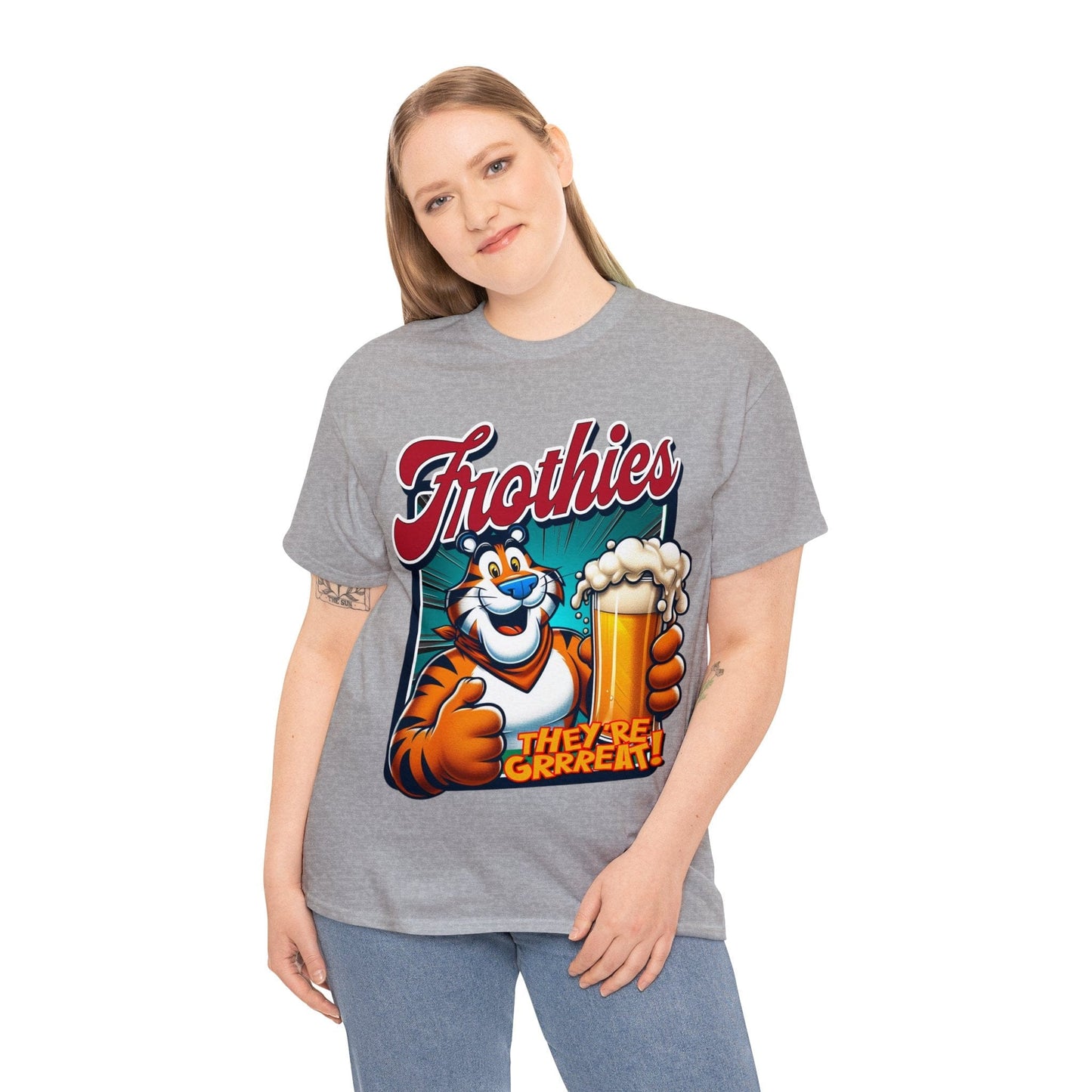 Frothies Theyre Great Graphic Tee Graphic Tees Australia Graphic T-Shirt Australia -  Cool Graphic T-Shirts Online -  Frothies Theyre Great T-Shirt | Frothies T-Shirt Australia