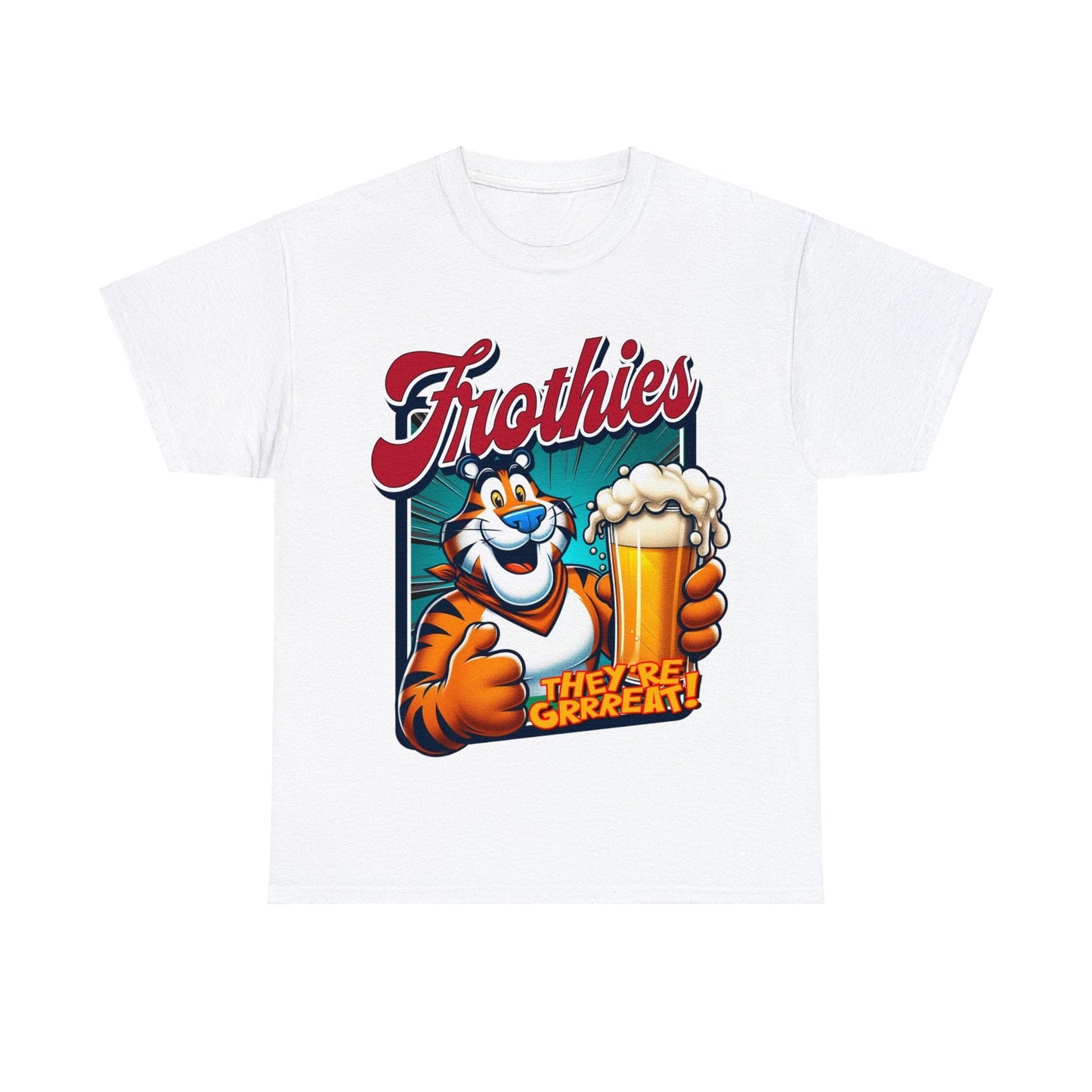 Frothies Theyre Great Graphic Tee Graphic Tees Australia Graphic T-Shirt Australia -  Cool Graphic T-Shirts Online -  Frothies Theyre Great T-Shirt | Frothies T-Shirt Australia