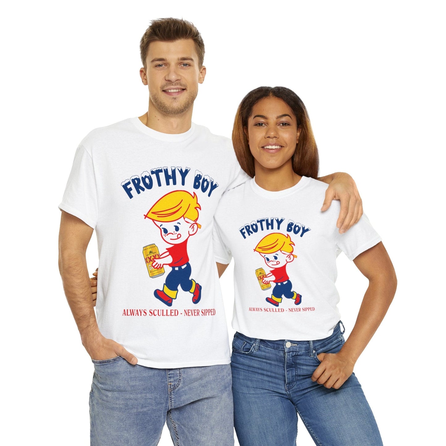 Frothy Boy Graphic Tee Graphic Tees Australia Graphic T-Shirt Australia -  Cool Graphic T-Shirts Online -  Frothy Boy Graphic Tee | Funny T-Shirts Australia