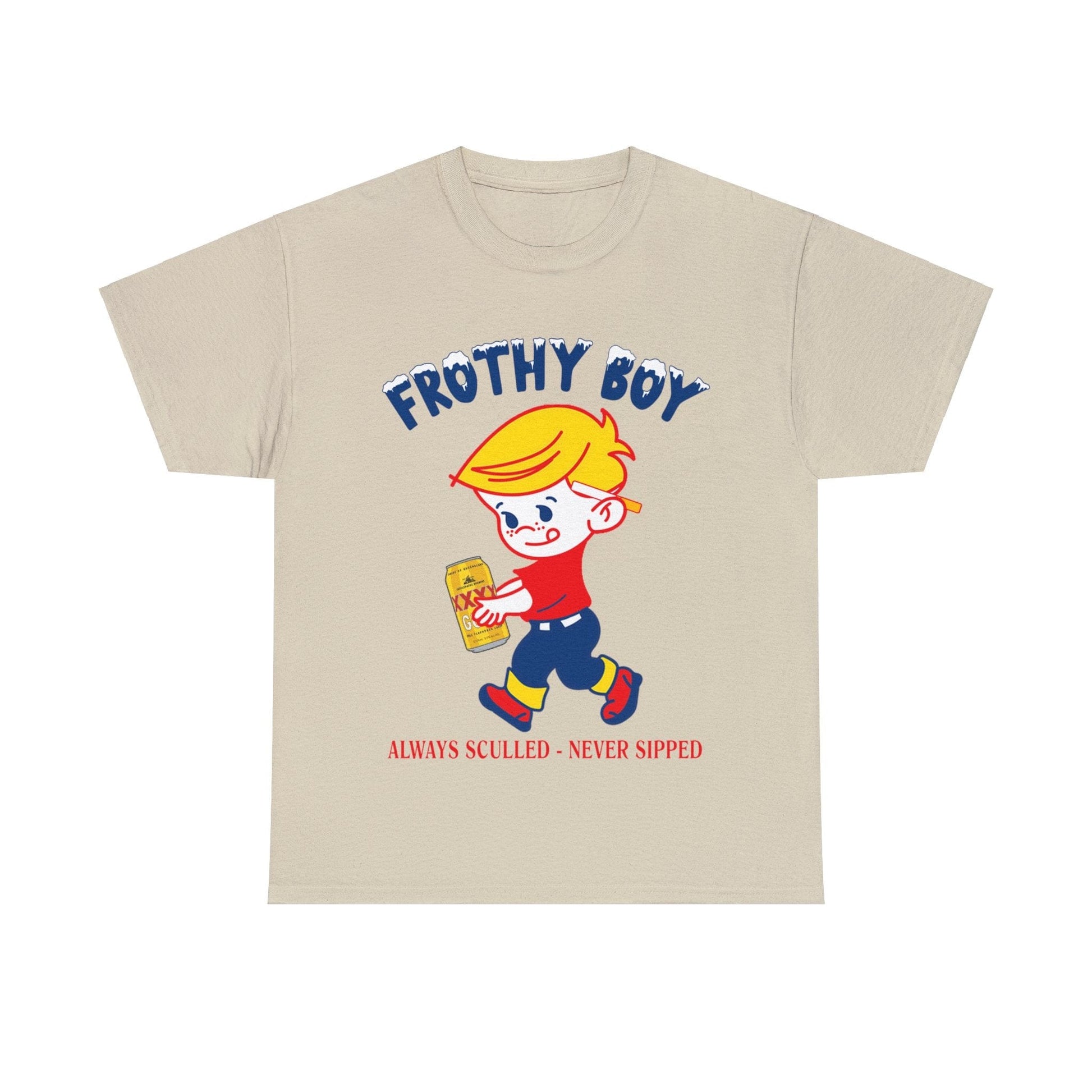 Frothy Boy Graphic Tee Graphic Tees Australia Graphic T-Shirt Australia -  Cool Graphic T-Shirts Online -  Frothy Boy Graphic Tee | Funny T-Shirts Australia