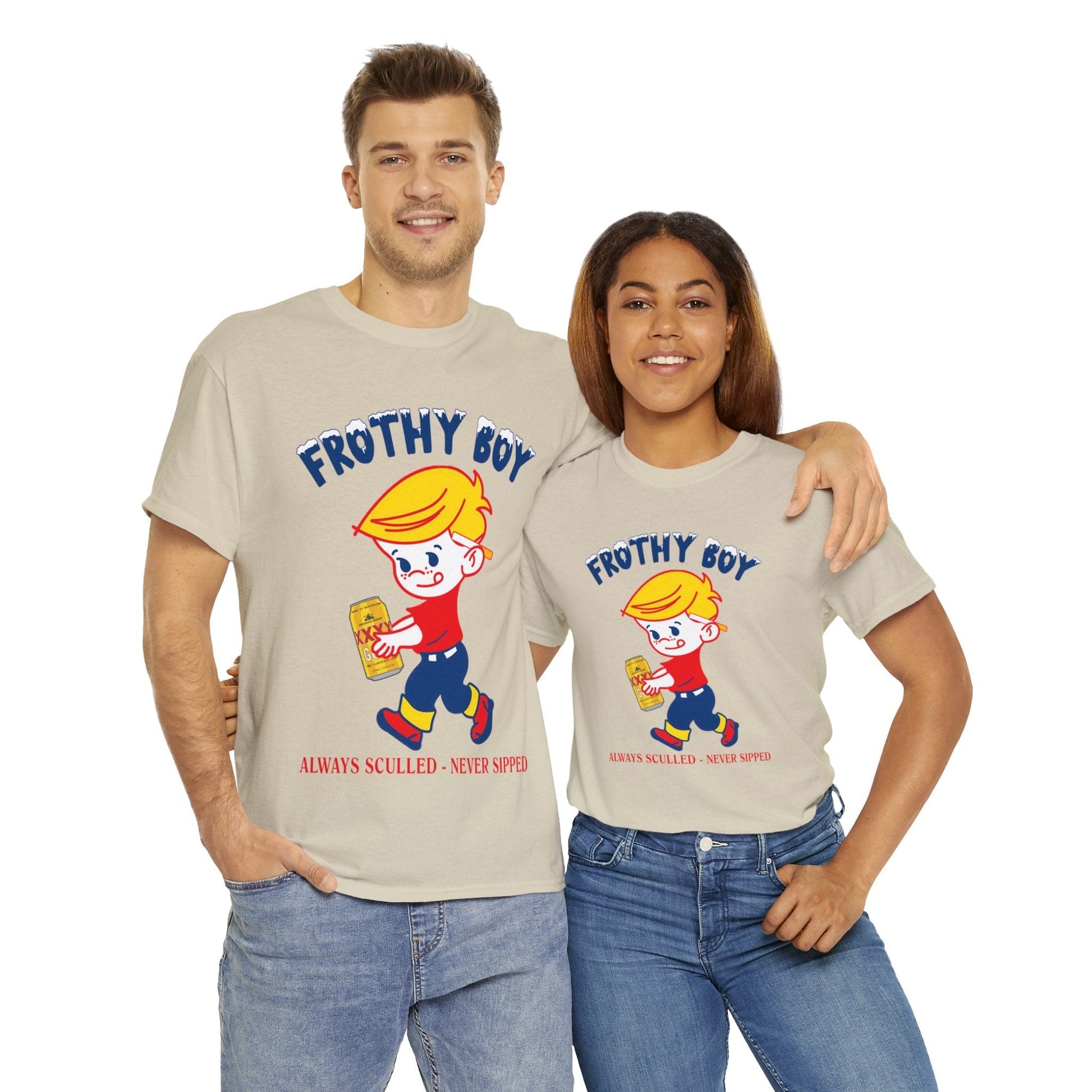 Frothy Boy Graphic Tee Graphic Tees Australia Graphic T-Shirt Australia -  Cool Graphic T-Shirts Online -  Frothy Boy Graphic Tee | Funny T-Shirts Australia