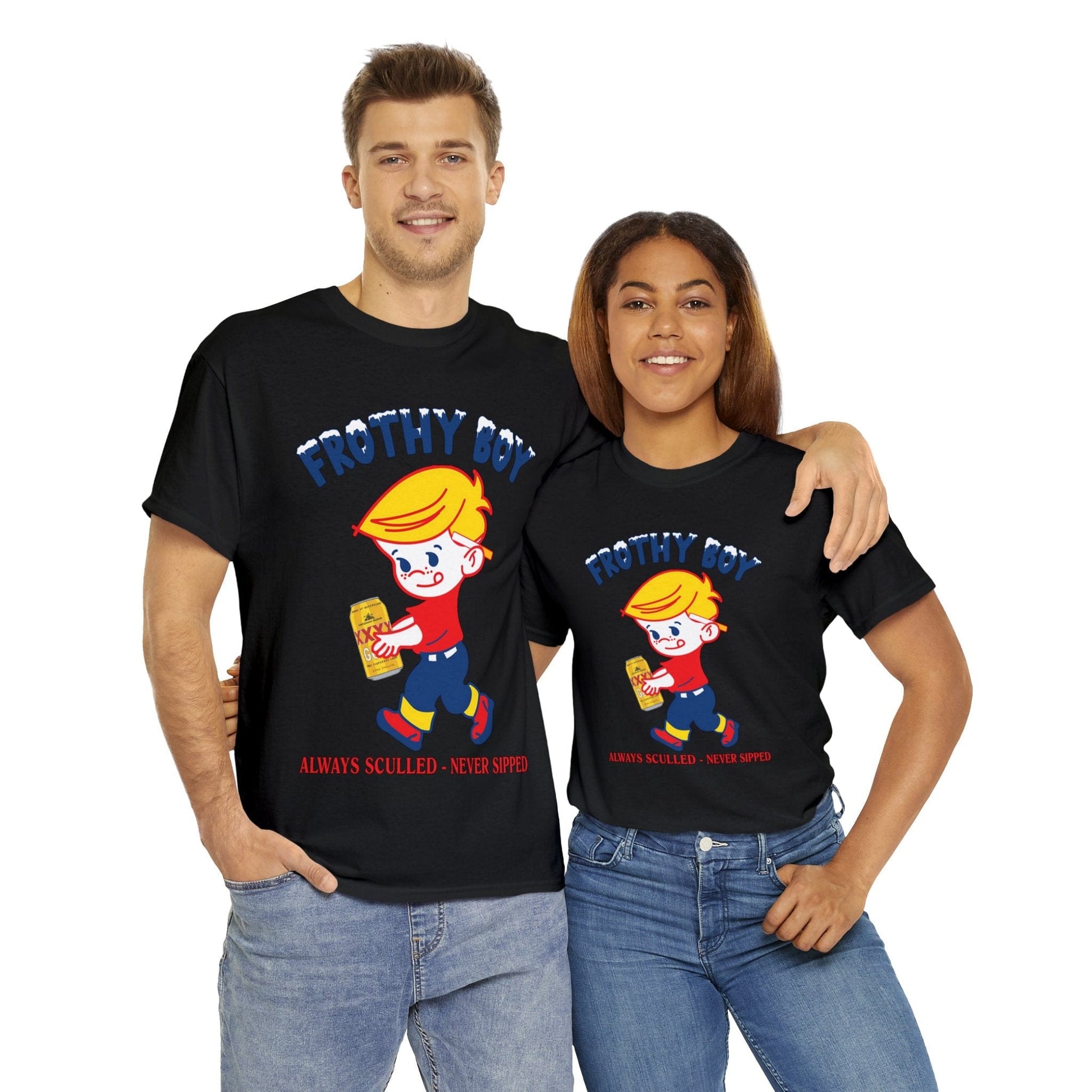 Frothy Boy Graphic Tee Graphic Tees Australia Graphic T-Shirt Australia -  Cool Graphic T-Shirts Online -  Frothy Boy Graphic Tee | Funny T-Shirts Australia