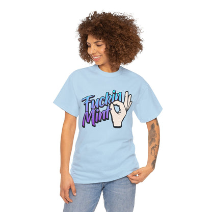 Fuckin Mint Graphic Tee Graphic Tees Australia Light Blue / S Graphic T-Shirt Australia -  Cool Graphic T-Shirts Online -  Fuckin Mint T-Shirt | Funny Aussie Graphic T-Shirts Australia