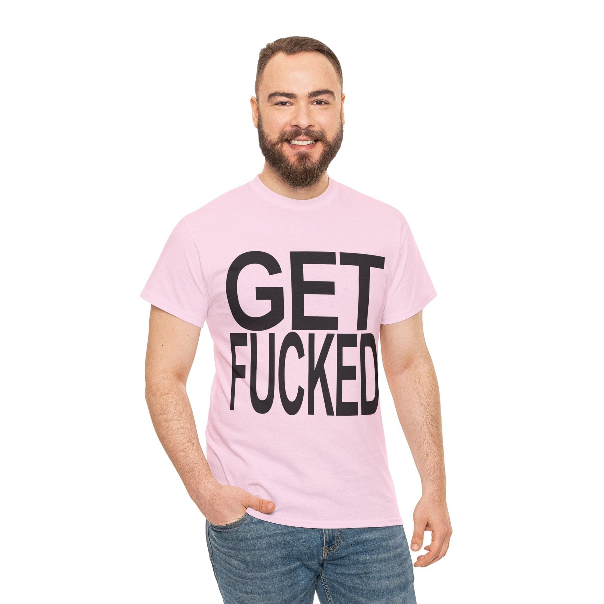 Get Fucked Graphic Tee Graphic Tees Australia Graphic T-Shirt Australia -  Cool Graphic T-Shirts Online -  Get Fucked T-Shirt | Funny Graphic T-Shirts Australia