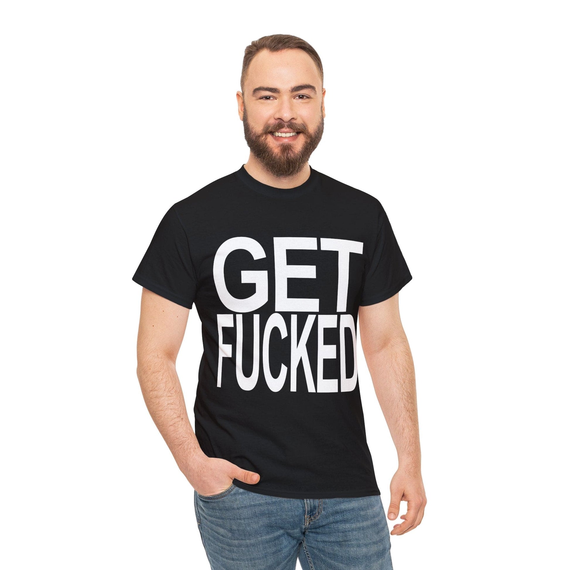 Get Fucked Graphic Tee Graphic Tees Australia Graphic T-Shirt Australia -  Cool Graphic T-Shirts Online -  Get Fucked T-Shirt | Funny Graphic T-Shirts Australia