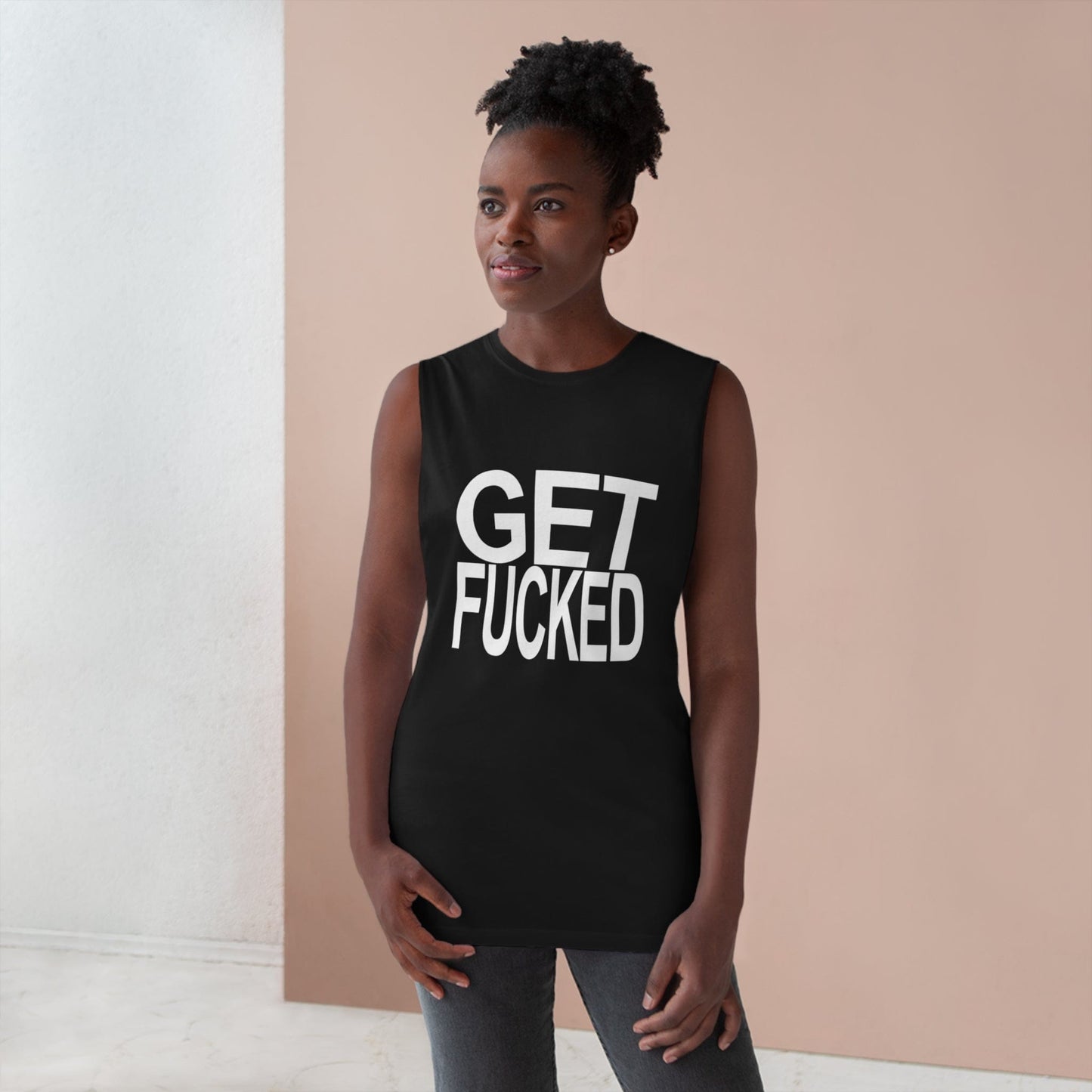 Get Fucked Tank Top Graphic Tees Australia Graphic T-Shirt Australia -  Cool Graphic T-Shirts Online -  Get Fucked Tank Top | Funny Tank Tops & Singlets Australia