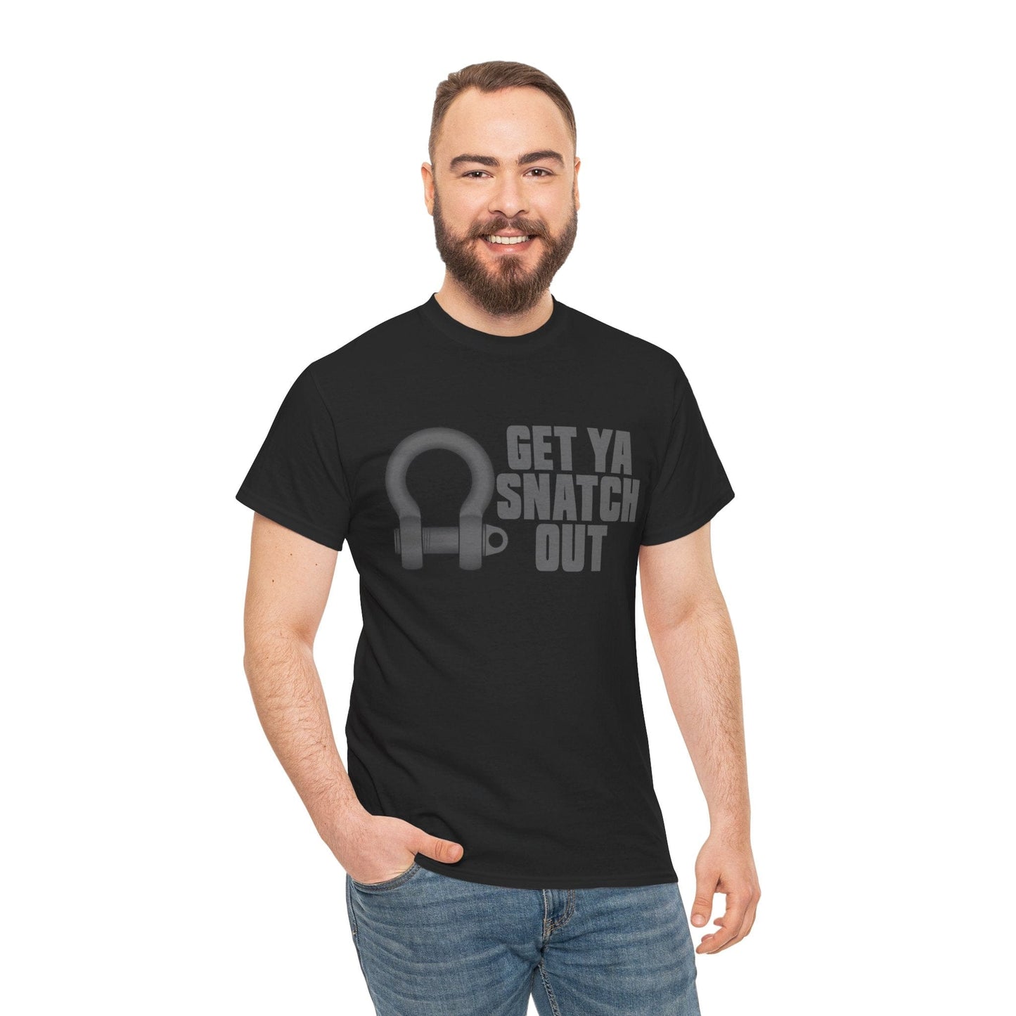 Get Ya Snatch Out Graphic Tee Graphic Tees Australia Black / S Graphic T-Shirt Australia -  Cool Graphic T-Shirts Online -  Get Ya Snatch Out T-Shirt | 4wd & 4x4 Clothing Australia