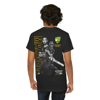 Glenn Maxwell T20 World Cup TShirt Graphic Tees Australia Black / S Graphic T-Shirt Australia -  Cool Graphic T-Shirts Online - 