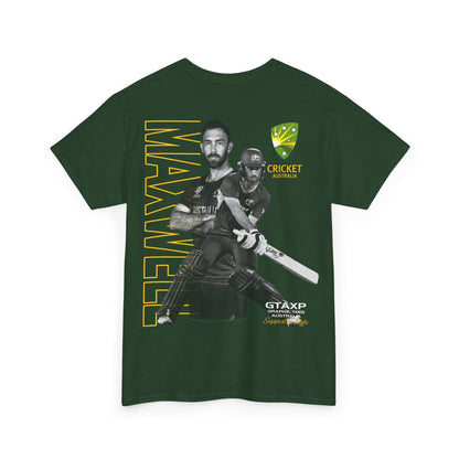 Glenn Maxwell T20 World Cup TShirt Graphic Tees Australia Graphic T-Shirt Australia -  Cool Graphic T-Shirts Online - 