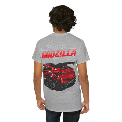 Godzilla R 35 Skyline TShirt Printify Sport Grey / S Graphic T-Shirt Australia -  Cool Graphic T-Shirts Online - 