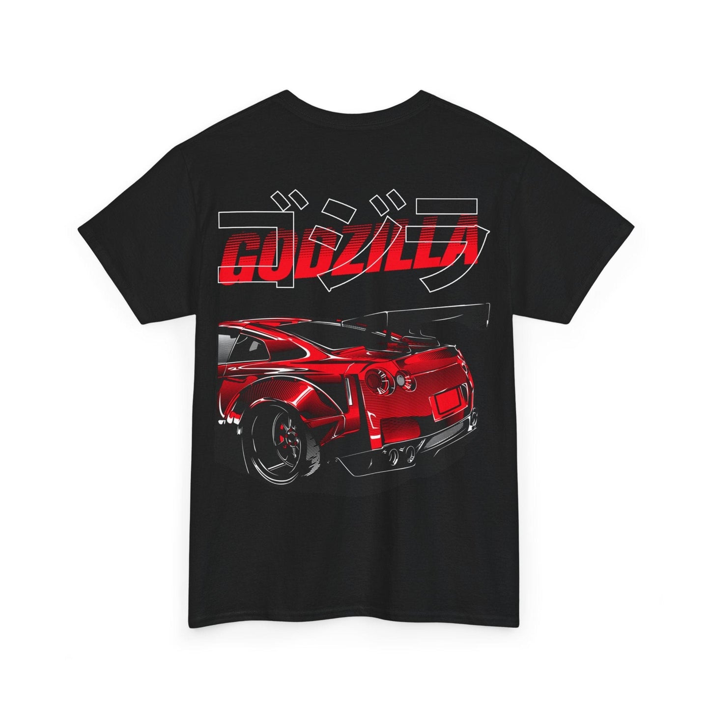 Godzilla R 35 Skyline TShirt Printify Graphic T-Shirt Australia -  Cool Graphic T-Shirts Online - 