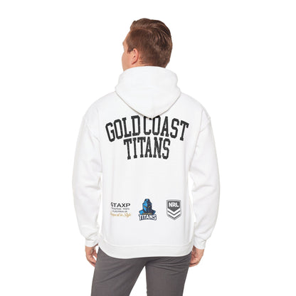 Gold Coast Titans NRL Hoodie Printify White / S Graphic T-Shirt Australia -  Cool Graphic T-Shirts Online - 