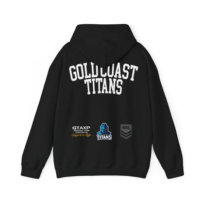 Gold Coast Titans NRL Hoodie Printify Graphic T-Shirt Australia -  Cool Graphic T-Shirts Online - 