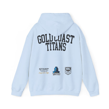 Gold Coast Titans NRL Hoodie Printify Graphic T-Shirt Australia -  Cool Graphic T-Shirts Online - 