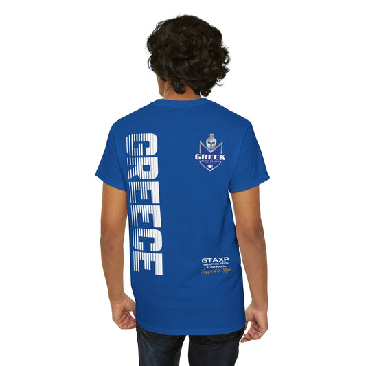 Greece Titans World Cup Graphic Tee Graphic Tees Australia Royal / S Graphic T-Shirt Australia -  Cool Graphic T-Shirts Online -  Greece Titans World Cup T-Shirt | Rugby League Supporter T-Shirt