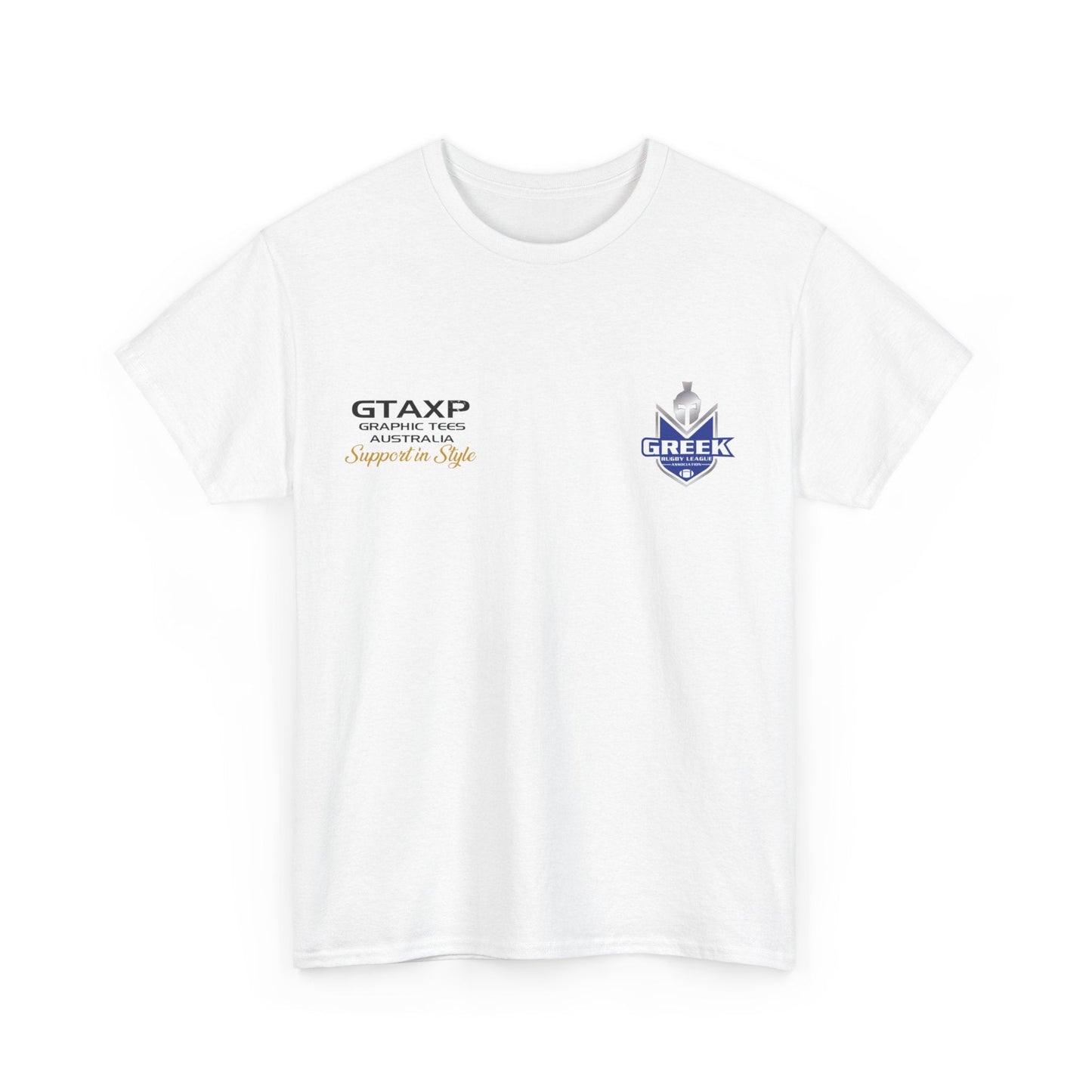 Greece Titans World Cup Graphic Tee Graphic Tees Australia Graphic T-Shirt Australia -  Cool Graphic T-Shirts Online -  Greece Titans World Cup T-Shirt | Rugby League Supporter T-Shirt