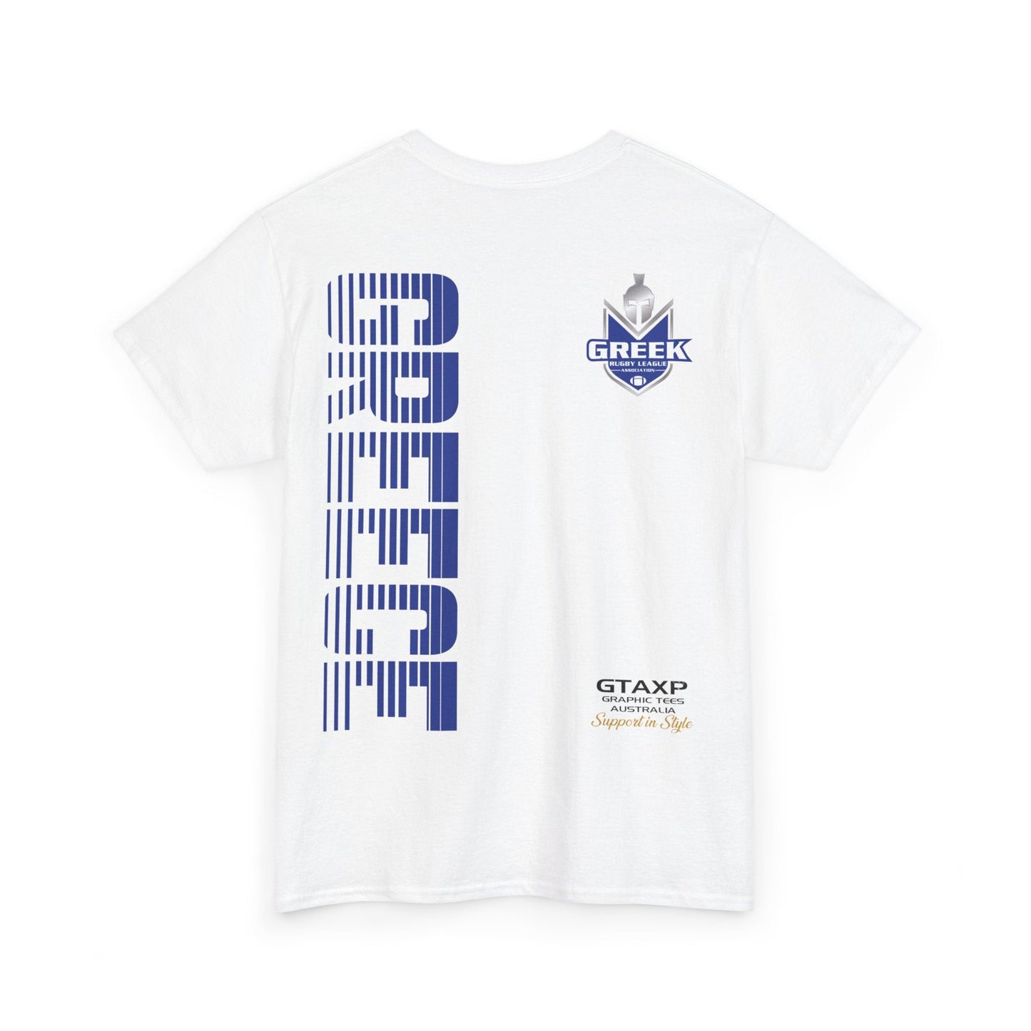 Greece Titans World Cup Graphic Tee Graphic Tees Australia Graphic T-Shirt Australia -  Cool Graphic T-Shirts Online -  Greece Titans World Cup T-Shirt | Rugby League Supporter T-Shirt