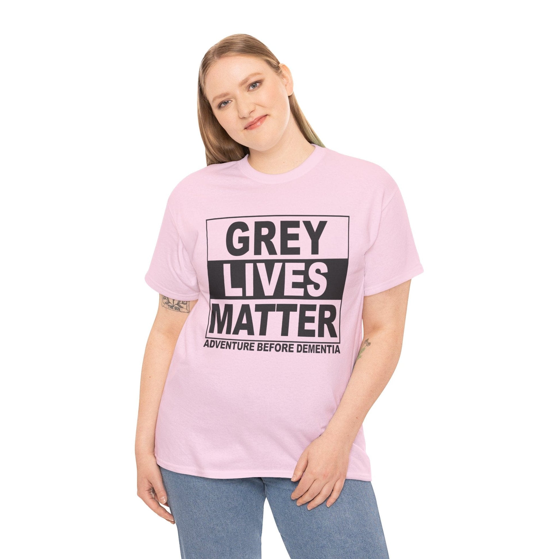 Grey Lives Matter Graphic Tee Graphic Tees Australia Graphic T-Shirt Australia -  Cool Graphic T-Shirts Online -  Grey Lives Matter T-Shirt | Funny Grey Nomad T-Shirts Australia