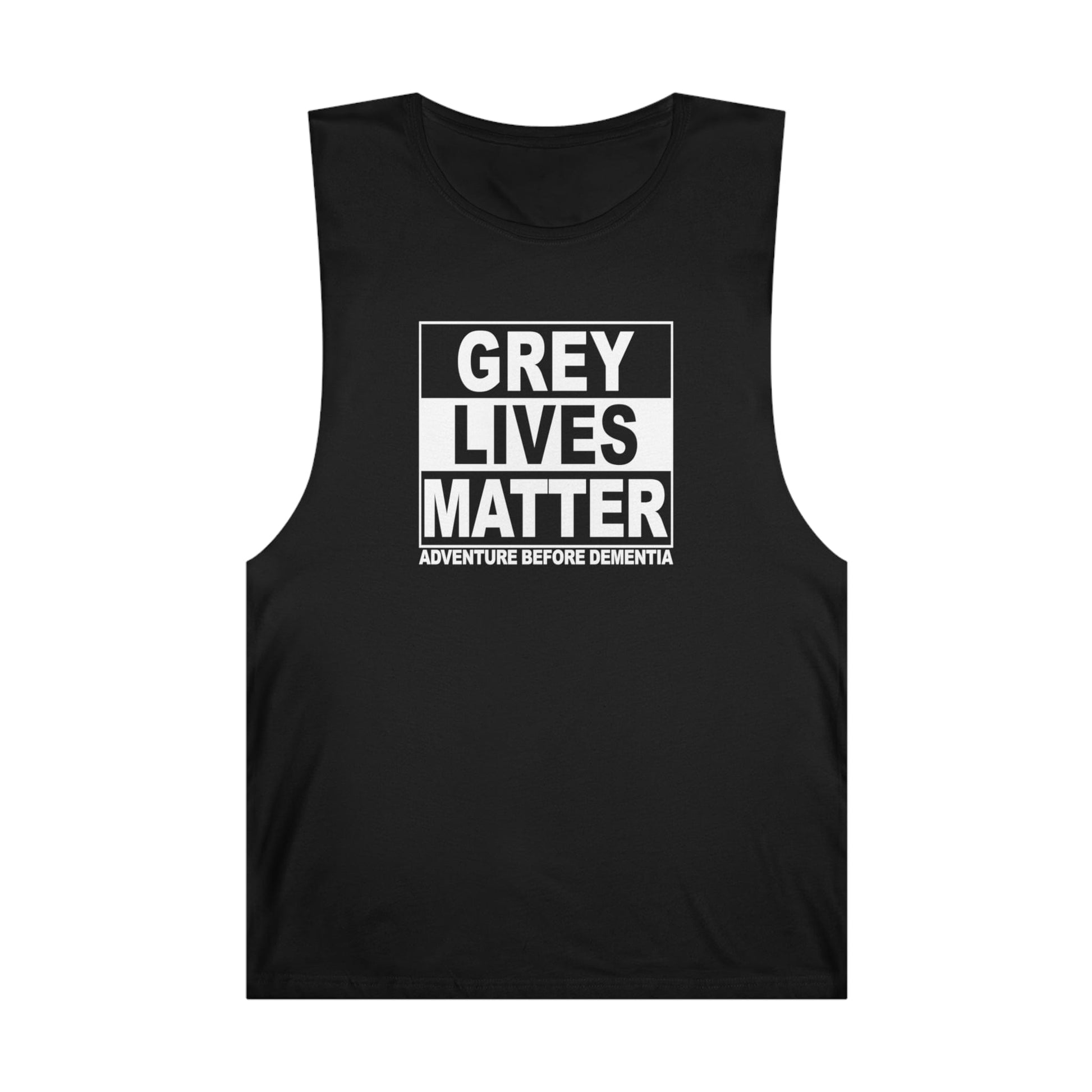 Grey Lives Matter Tank Top Graphic Tees Australia Graphic T-Shirt Australia -  Cool Graphic T-Shirts Online -  Grey Lives Matter Tank Top | Grey Nomads Clothing