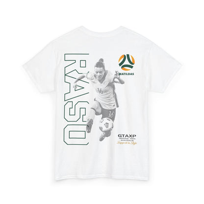 Hayley Raso Matildas Duo Graphic Tee Graphic Tees Australia Graphic T-Shirt Australia -  Cool Graphic T-Shirts Online -  Hayley Raso Matildas Duo T-Shirt | MAtildas T-Shirts Australia