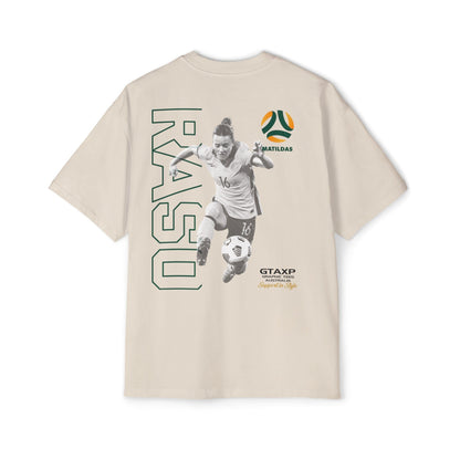 Hayley Raso Matildas Duo Oversized Tee Graphic Tees Australia Graphic T-Shirt Australia -  Cool Graphic T-Shirts Online -  Hayley Raso Matildas Duo Oversized Tee | Tillies Australia Merch