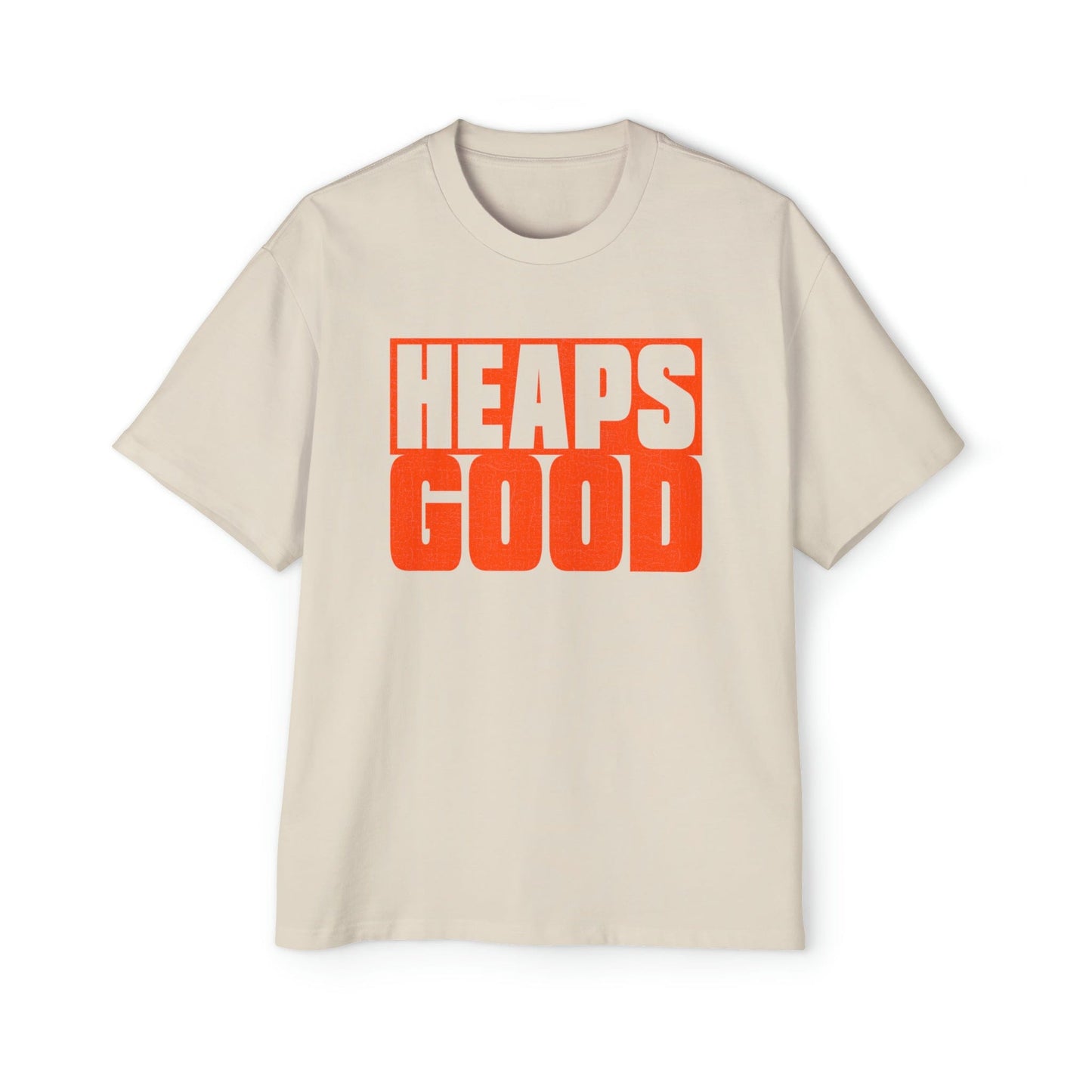 Heaps Good Oversized Tee Graphic Tees Australia Graphic T-Shirt Australia -  Cool Graphic T-Shirts Online -  Heaps Good Oversized Tee | 80's Vintage Graphic T-Shirts Australia