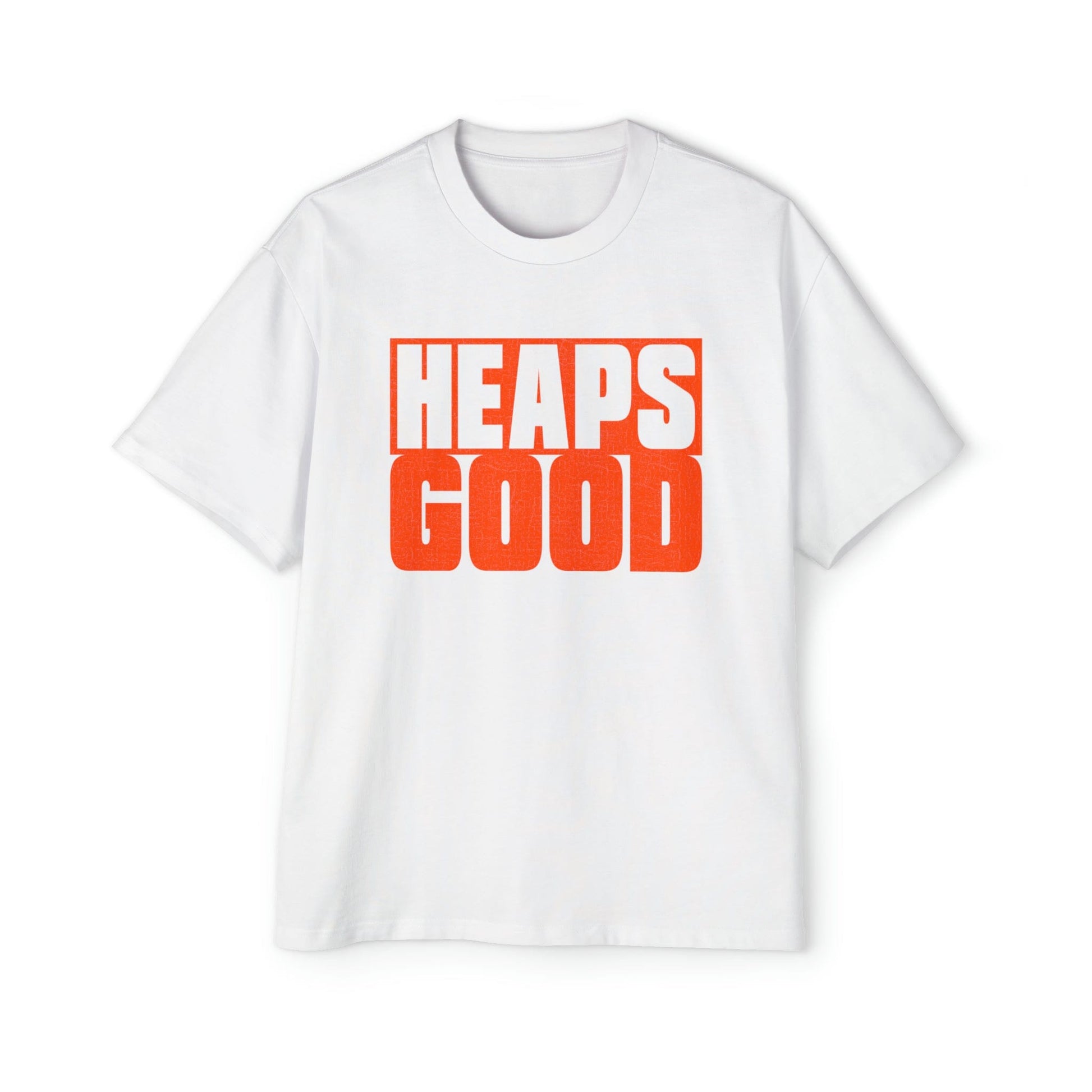 Heaps Good Oversized Tee Graphic Tees Australia Graphic T-Shirt Australia -  Cool Graphic T-Shirts Online -  Heaps Good Oversized Tee | 80's Vintage Graphic T-Shirts Australia