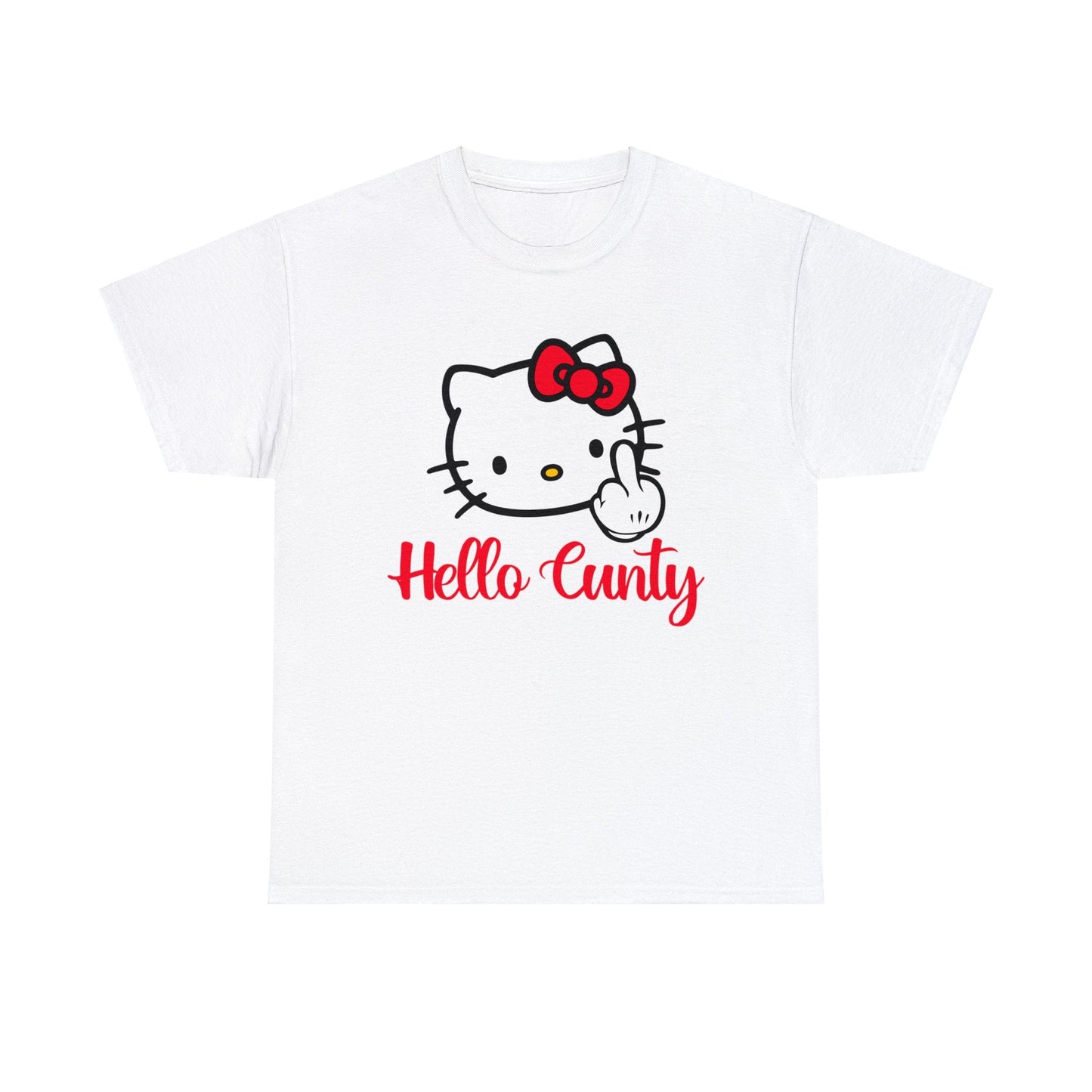 Hello Cunty Graphic Tee Graphic Tees Australia Graphic T-Shirt Australia -  Cool Graphic T-Shirts Online -  Hello Cunty T-Shirt | Funny Graphic T-Shirts Australia