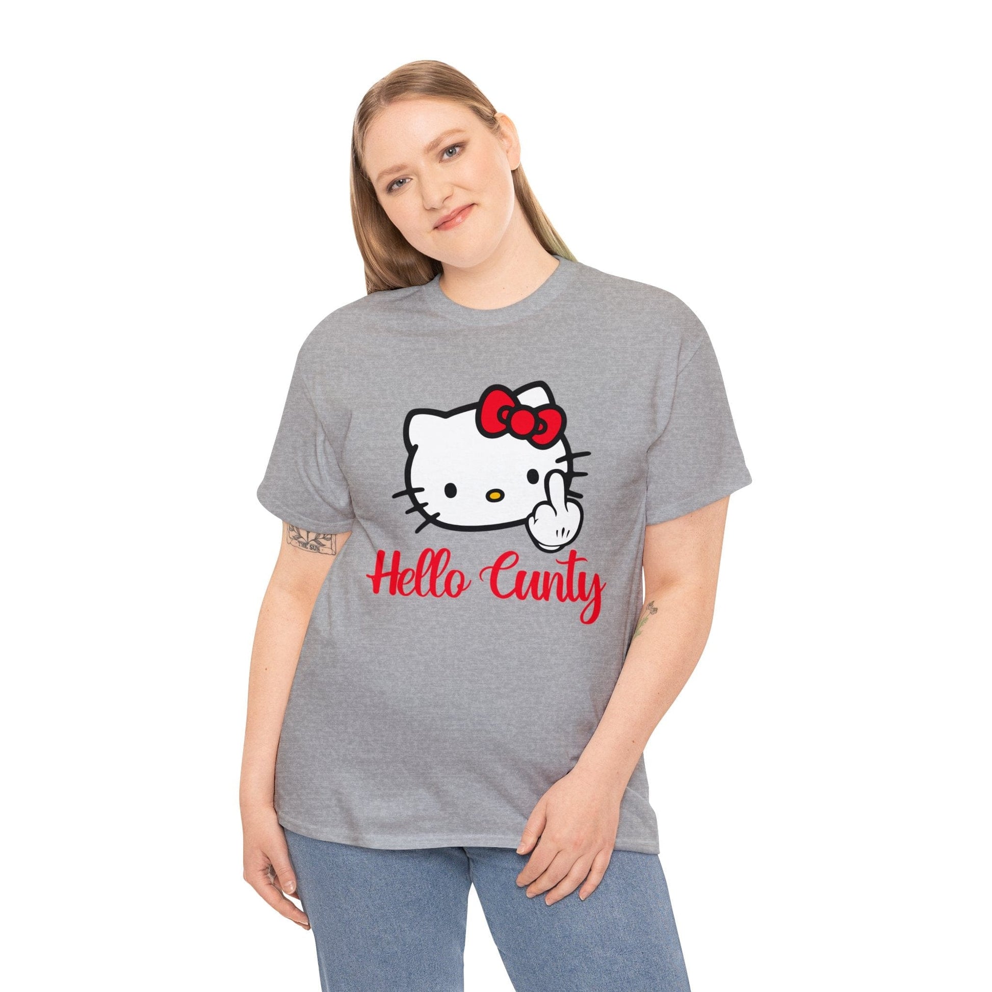 Hello Cunty Graphic Tee Graphic Tees Australia Graphic T-Shirt Australia -  Cool Graphic T-Shirts Online -  Hello Cunty T-Shirt | Funny Graphic T-Shirts Australia