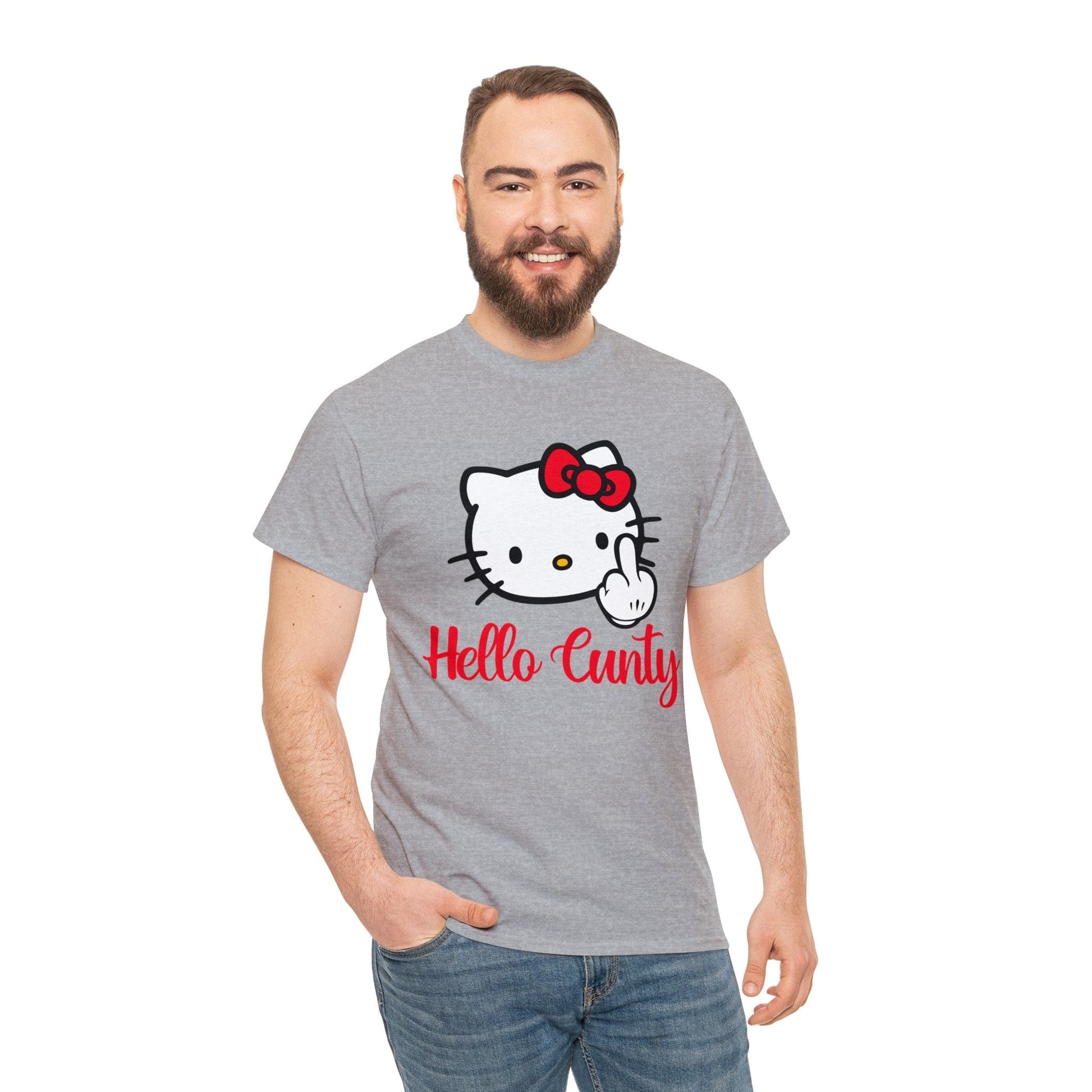 Hello Cunty Graphic Tee Graphic Tees Australia Graphic T-Shirt Australia -  Cool Graphic T-Shirts Online -  Hello Cunty T-Shirt | Funny Graphic T-Shirts Australia