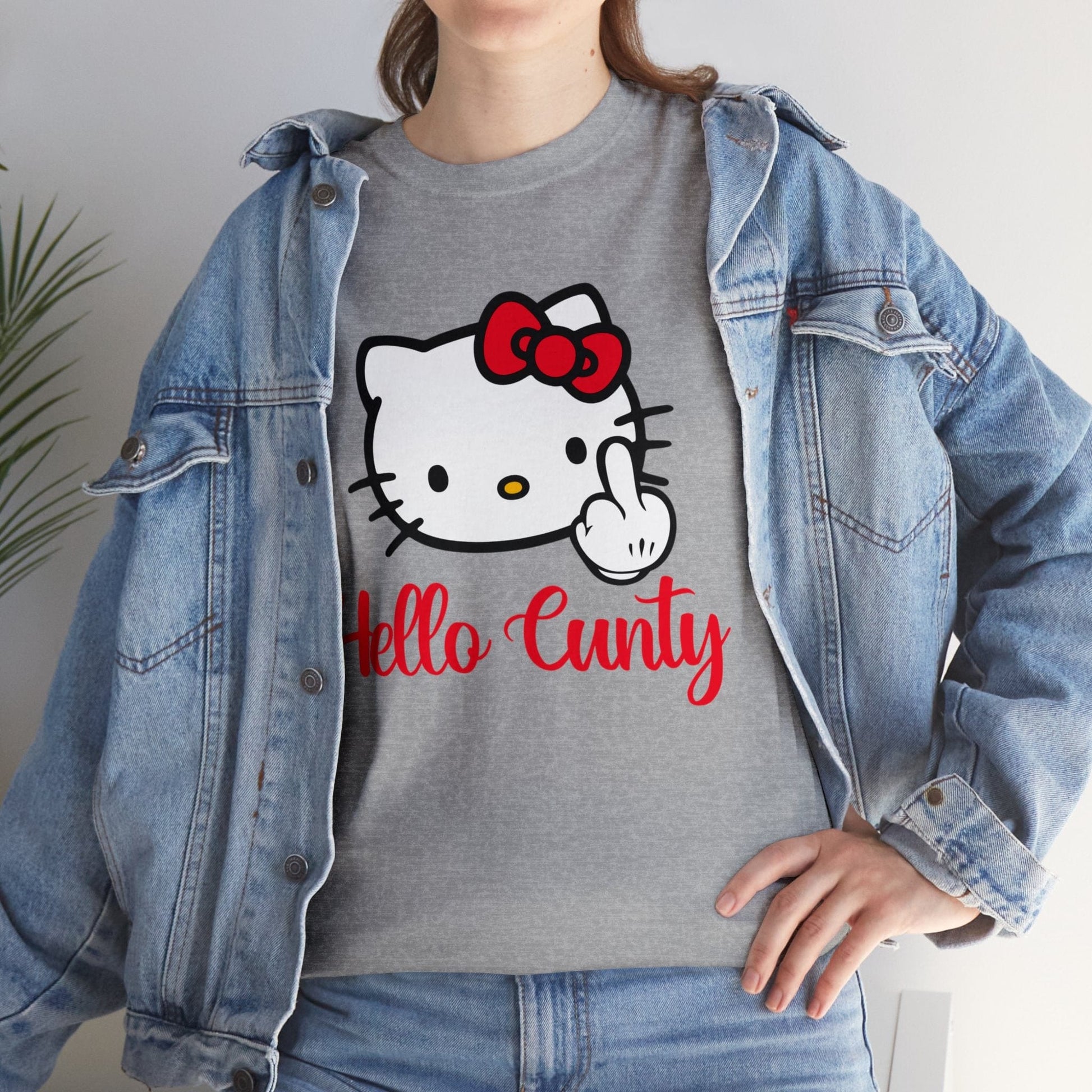 Hello Cunty Graphic Tee Graphic Tees Australia Graphic T-Shirt Australia -  Cool Graphic T-Shirts Online -  Hello Cunty T-Shirt | Funny Graphic T-Shirts Australia