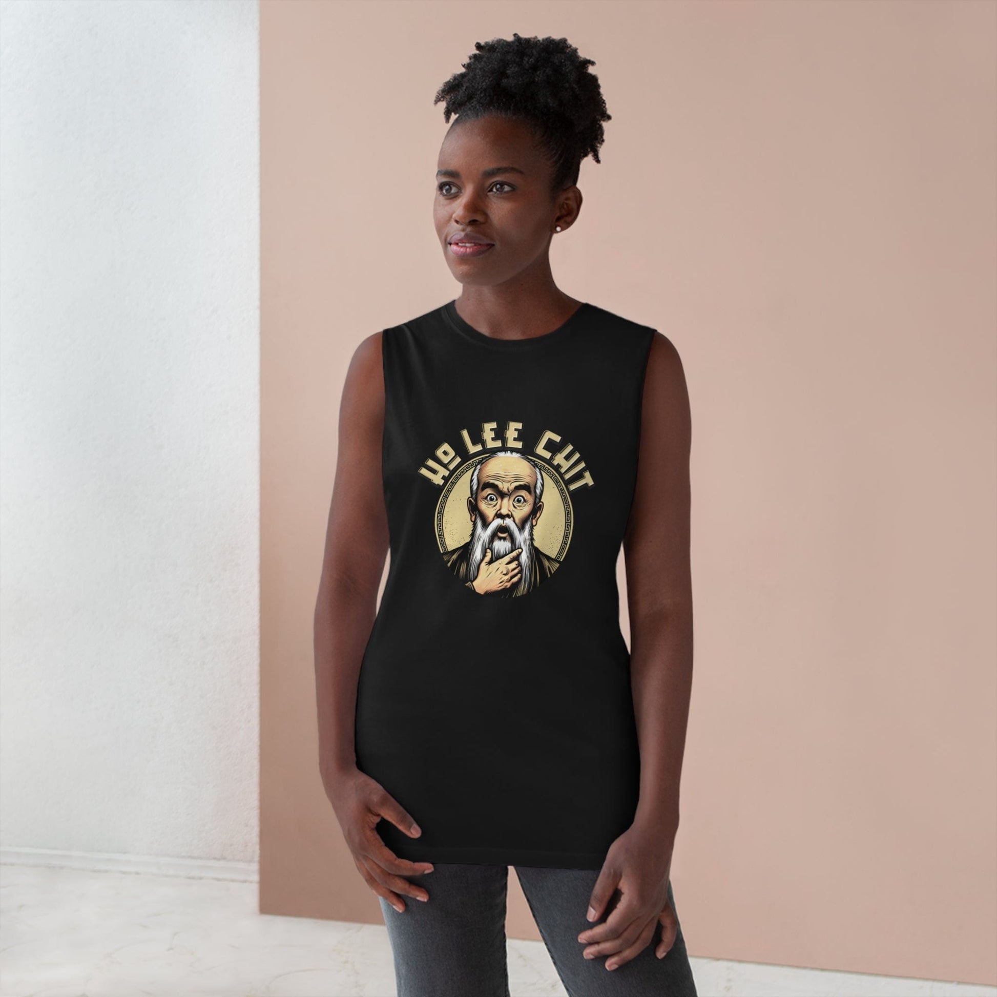 Ho Lee Chit Tank Top Graphic Tees Australia Graphic T-Shirt Australia -  Cool Graphic T-Shirts Online -  Ho Lee Chit Tank Top | Rude & Insulting Tank Tops Au