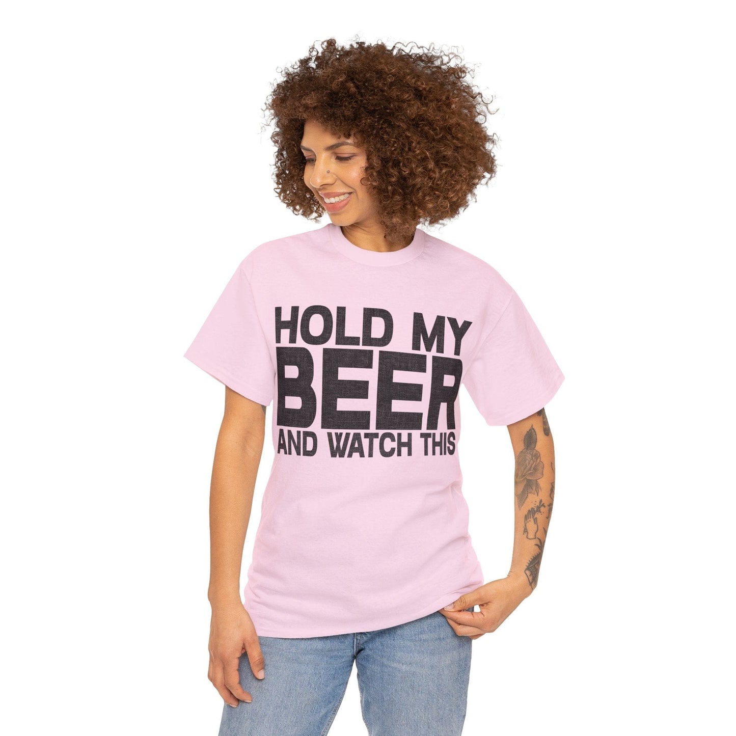 Hold My Beer Graphic Tee Graphic Tees Australia Graphic T-Shirt Australia -  Cool Graphic T-Shirts Online -  Hold My Beer T-Shirt | Funny Graphic T-Shirts Australia