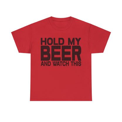 Hold My Beer Graphic Tee Graphic Tees Australia Graphic T-Shirt Australia -  Cool Graphic T-Shirts Online -  Hold My Beer T-Shirt | Funny Graphic T-Shirts Australia