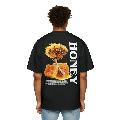 Honey Oversized Tee Graphic Tees Australia Black / S Graphic T-Shirt Australia -  Cool Graphic T-Shirts Online -  Honey Oversized Tee | Bee T-Shirt Australia