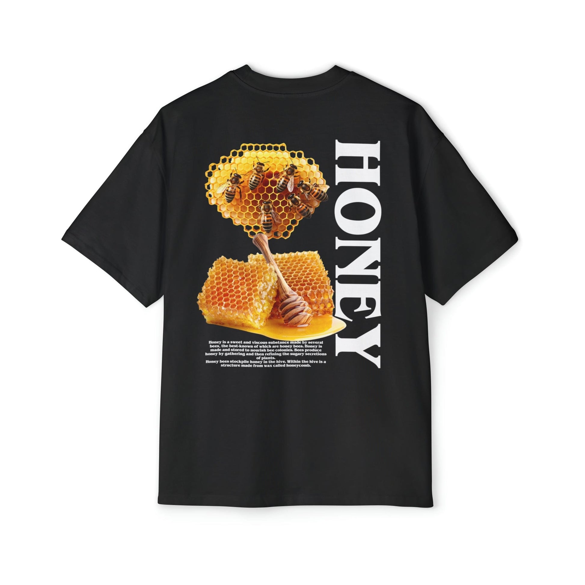 Honey Oversized Tee Graphic Tees Australia Graphic T-Shirt Australia -  Cool Graphic T-Shirts Online -  Honey Oversized Tee | Bee T-Shirt Australia