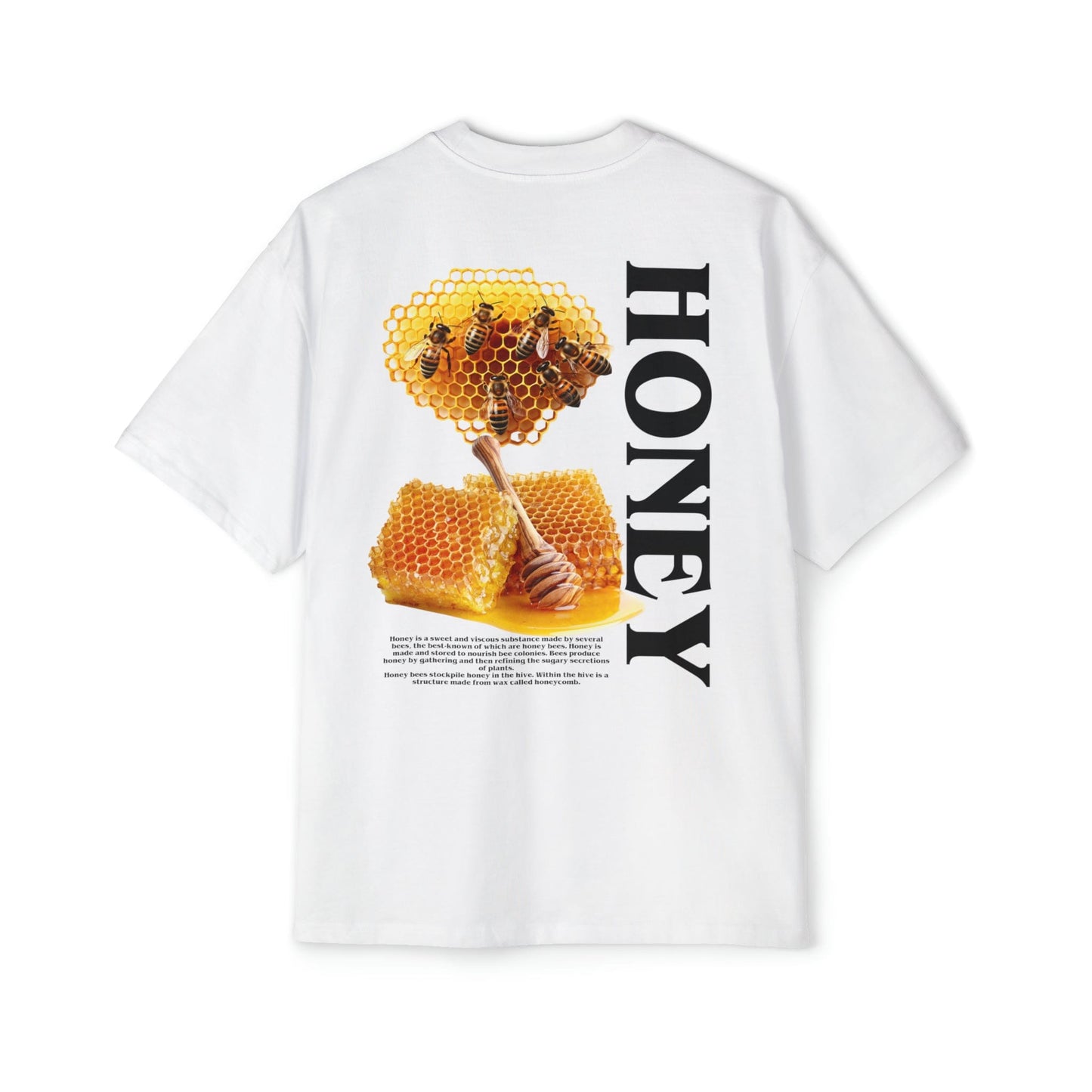 Honey Oversized Tee Graphic Tees Australia Graphic T-Shirt Australia -  Cool Graphic T-Shirts Online -  Honey Oversized Tee | Bee T-Shirt Australia