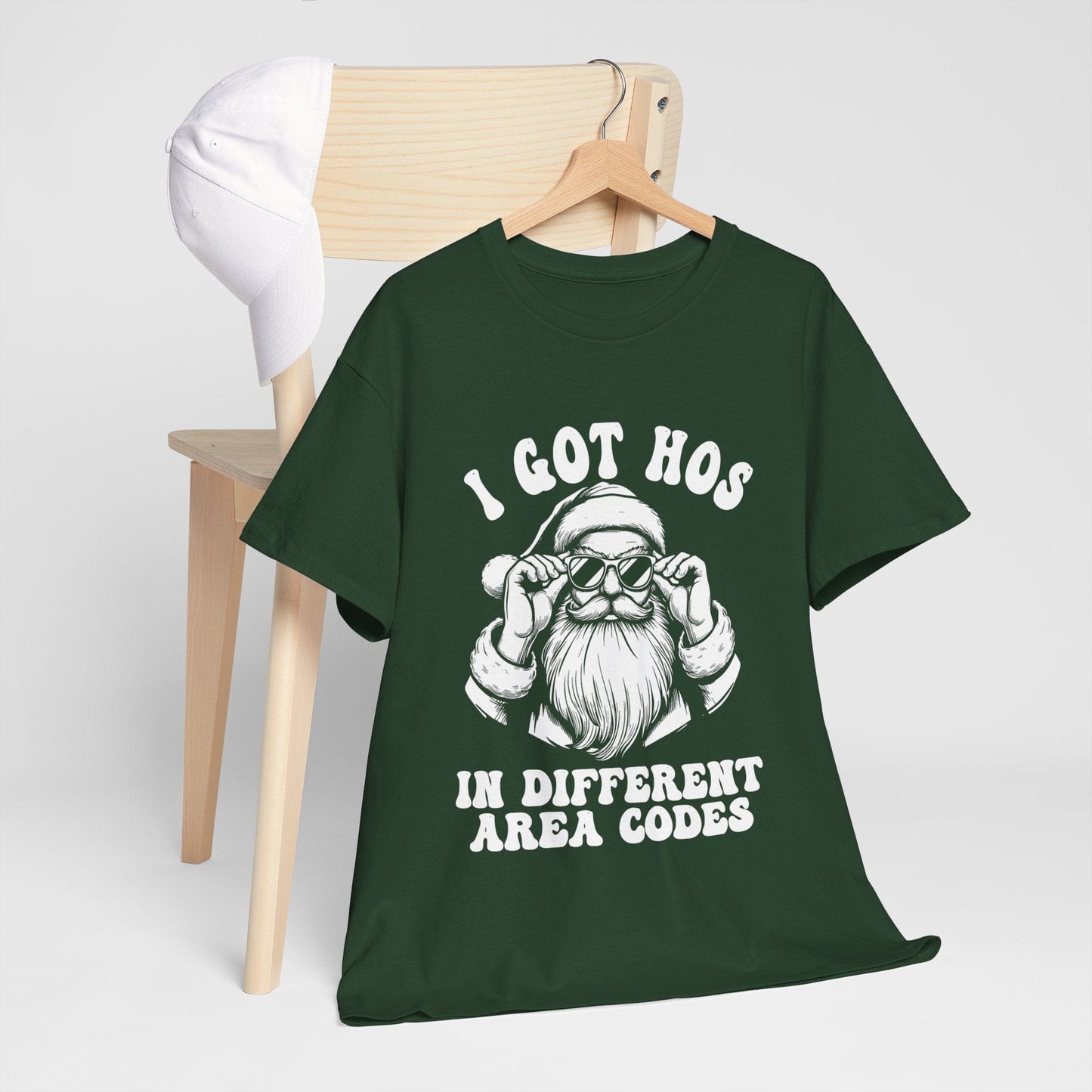 Hos In Diffrent Area Codes Tshirt Printify Graphic T-Shirt Australia -  Cool Graphic T-Shirts Online - 