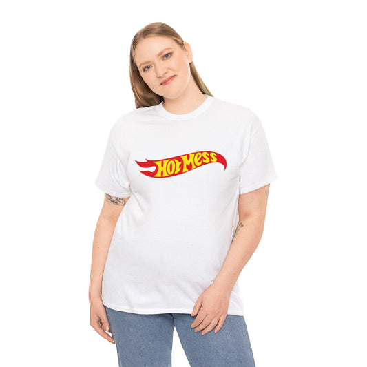 Hot Mess Graphic Tee Graphic Tees Australia Graphic T-Shirt Australia -  Cool Graphic T-Shirts Online - 