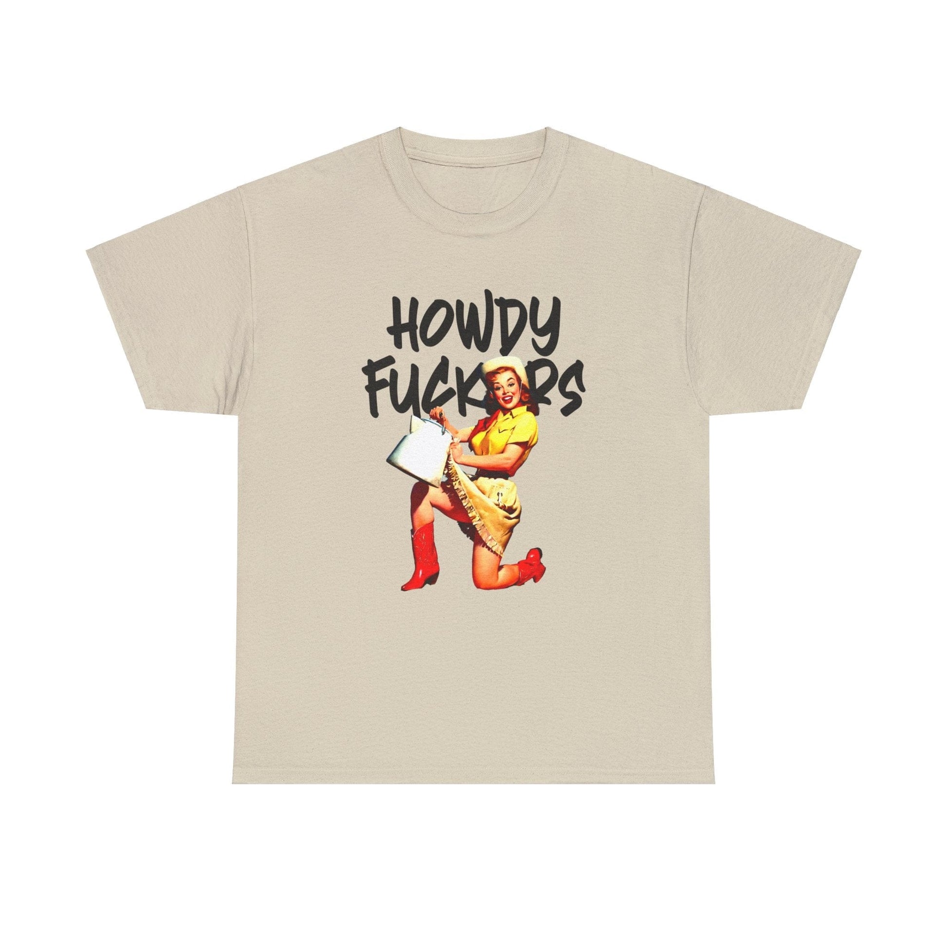 Howdy F*ckers Graphic Tee Graphic Tees Australia Graphic T-Shirt Australia -  Cool Graphic T-Shirts Online -  Howdy F*ckers T-Shirt | Retro T-Shirt Australia