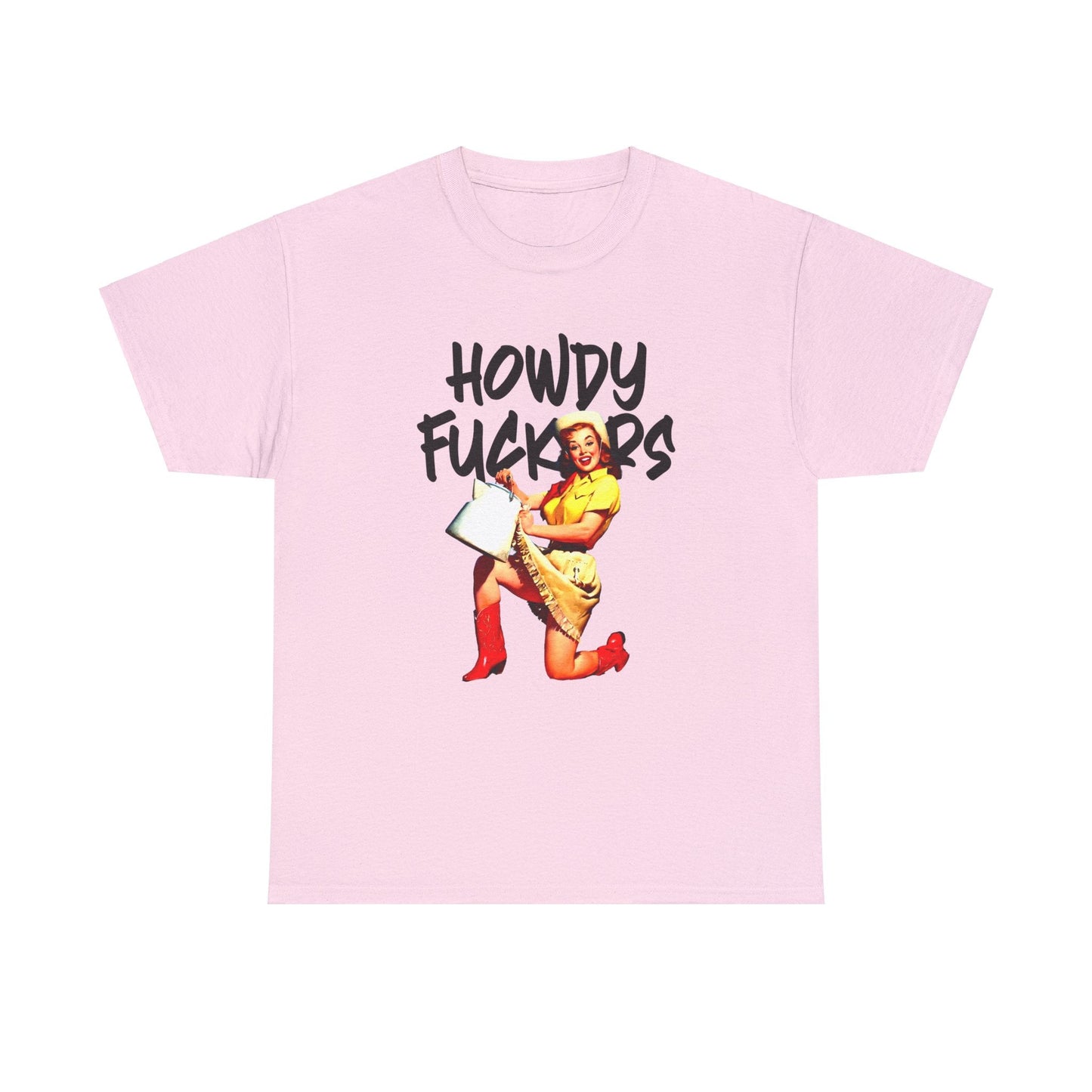 Howdy F*ckers Graphic Tee Graphic Tees Australia Graphic T-Shirt Australia -  Cool Graphic T-Shirts Online -  Howdy F*ckers T-Shirt | Retro T-Shirt Australia