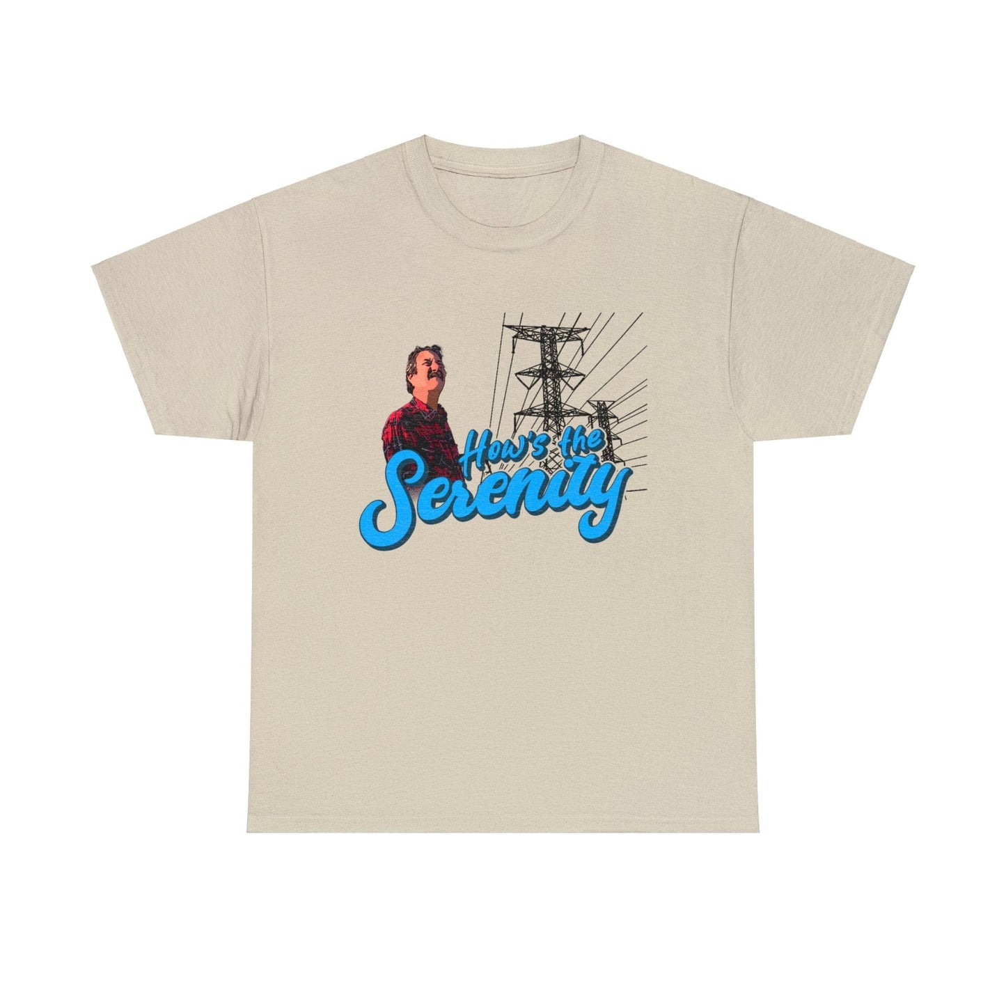 Hows The Serenity Graphic Tee Graphic Tees Australia Graphic T-Shirt Australia -  Cool Graphic T-Shirts Online -  Hows The Serenity T-Shirt | Funny Movie T-Shirts Australia