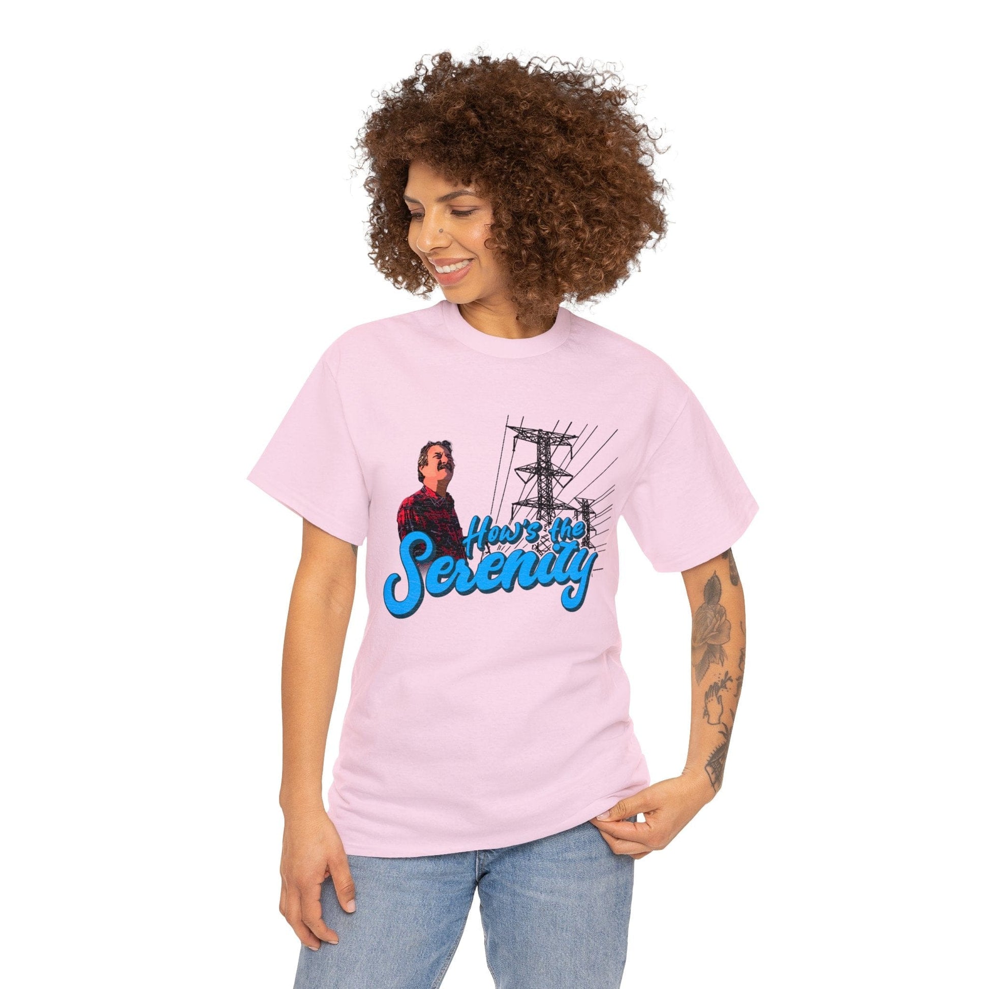 Hows The Serenity Graphic Tee Graphic Tees Australia Graphic T-Shirt Australia -  Cool Graphic T-Shirts Online -  Hows The Serenity T-Shirt | Funny Movie T-Shirts Australia