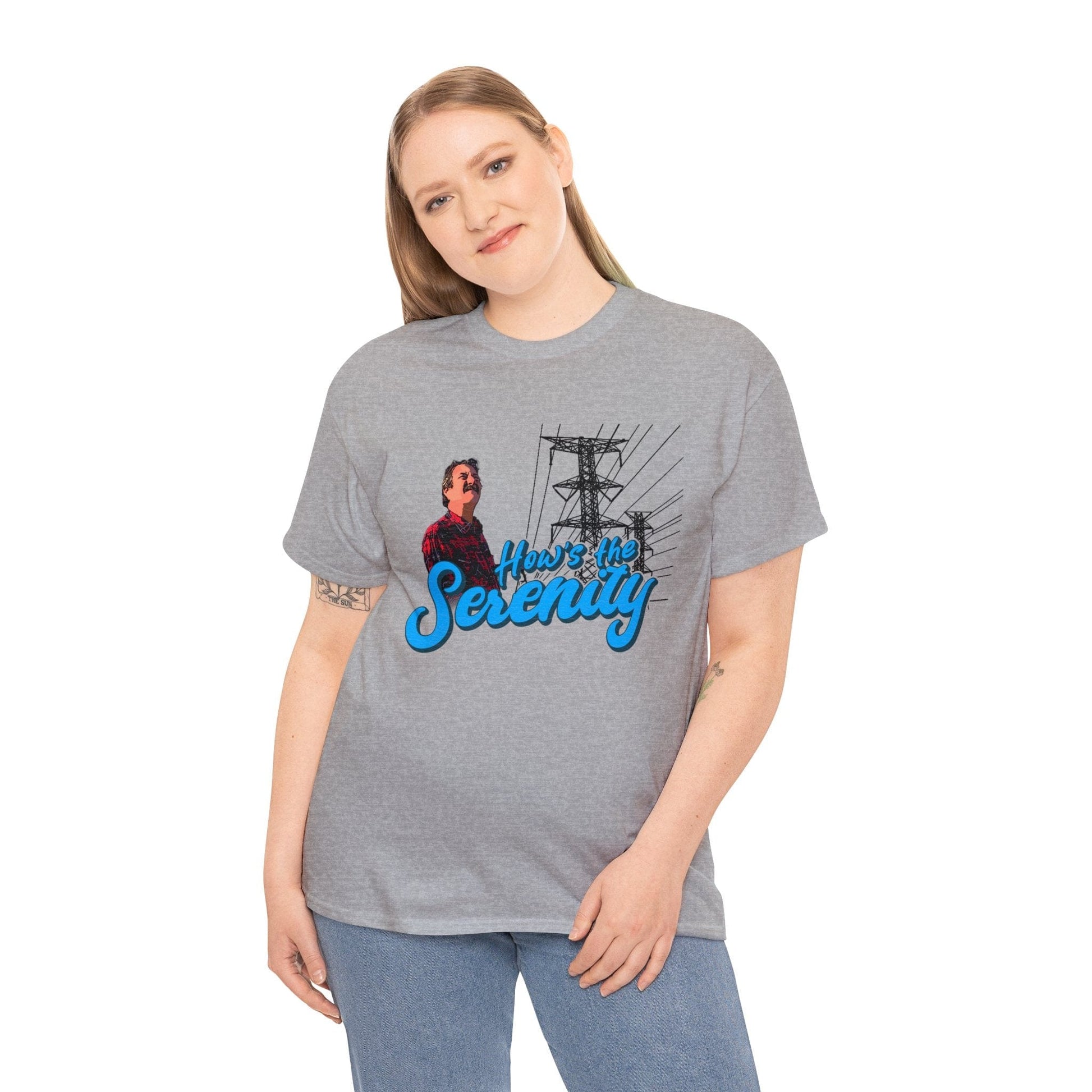 Hows The Serenity Graphic Tee Graphic Tees Australia Graphic T-Shirt Australia -  Cool Graphic T-Shirts Online -  Hows The Serenity T-Shirt | Funny Movie T-Shirts Australia