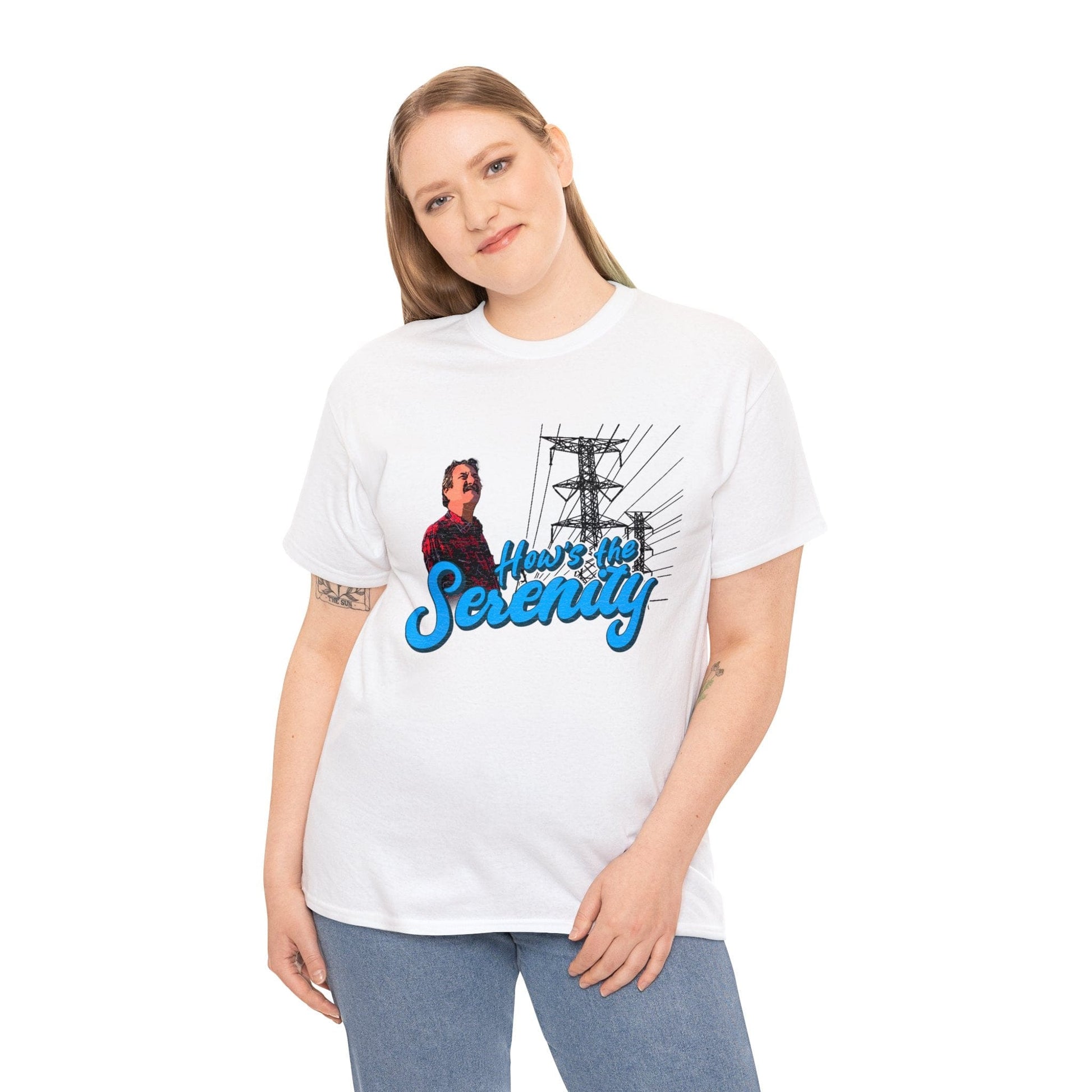 Hows The Serenity Graphic Tee Graphic Tees Australia Graphic T-Shirt Australia -  Cool Graphic T-Shirts Online -  Hows The Serenity T-Shirt | Funny Movie T-Shirts Australia