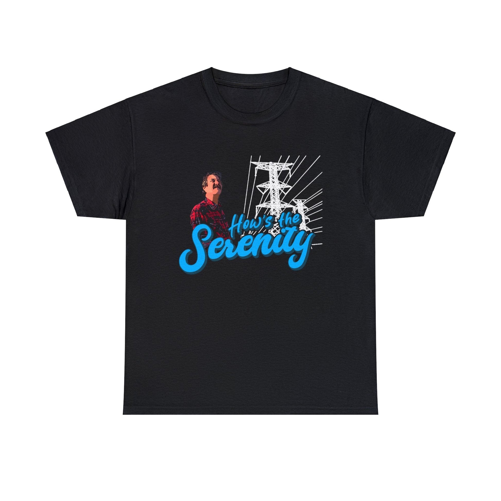 Hows The Serenity Graphic Tee Graphic Tees Australia Graphic T-Shirt Australia -  Cool Graphic T-Shirts Online -  Hows The Serenity T-Shirt | Funny Movie T-Shirts Australia